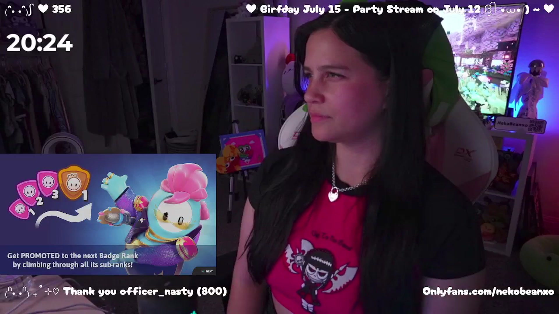 Gallery image thumbnail from Nekobeanxo's myfreecams stream on, 07/11/2025, 05:43 image 15 of 20