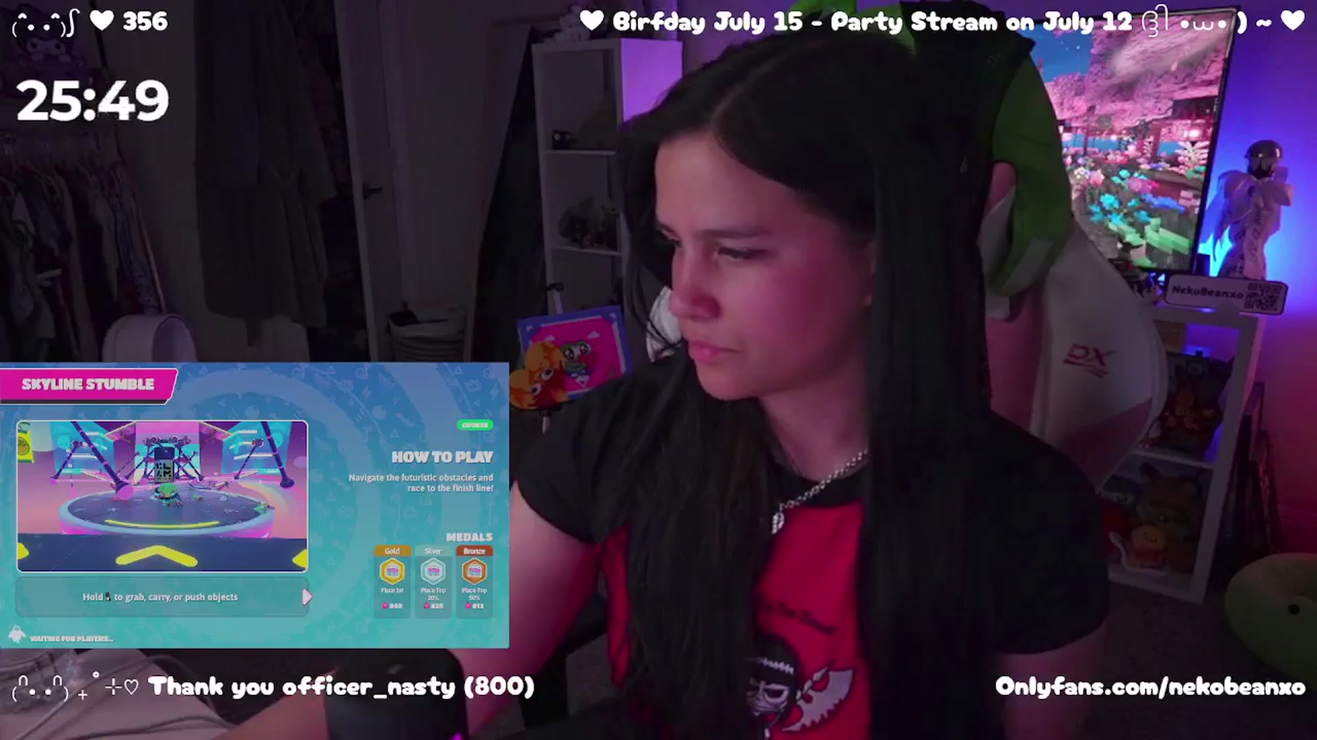 Gallery image thumbnail from Nekobeanxo's myfreecams stream on, 07/11/2025, 05:43 image 14 of 20
