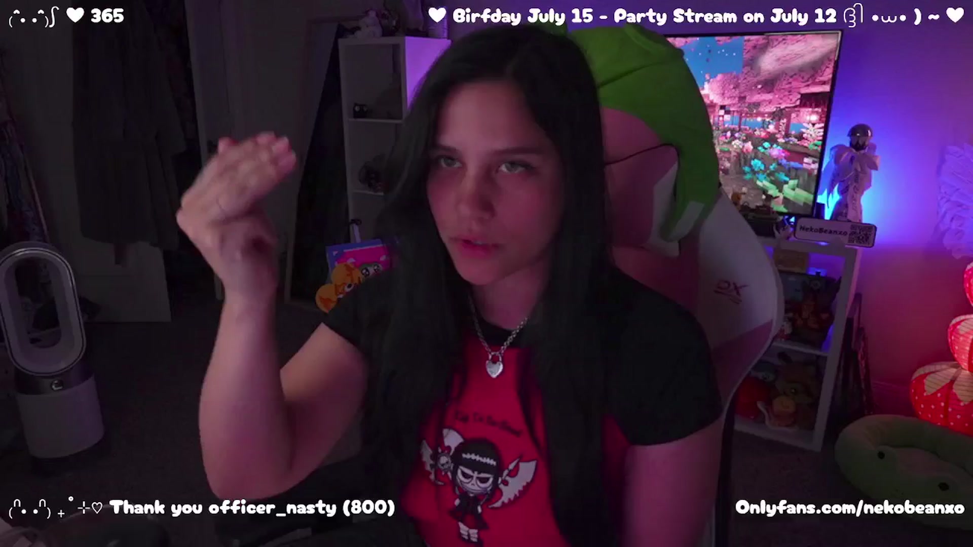 Gallery image thumbnail from Nekobeanxo's myfreecams stream on, 07/11/2025, 05:43 image 3 of 20