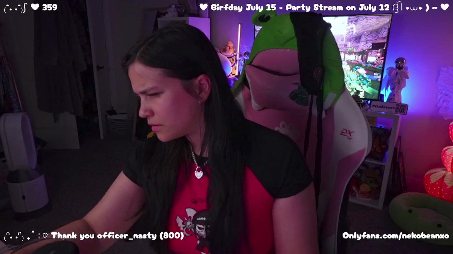 Gallery image thumbnail from Nekobeanxo's myfreecams stream on, 07/11/2025, 05:43 image 4 of 20