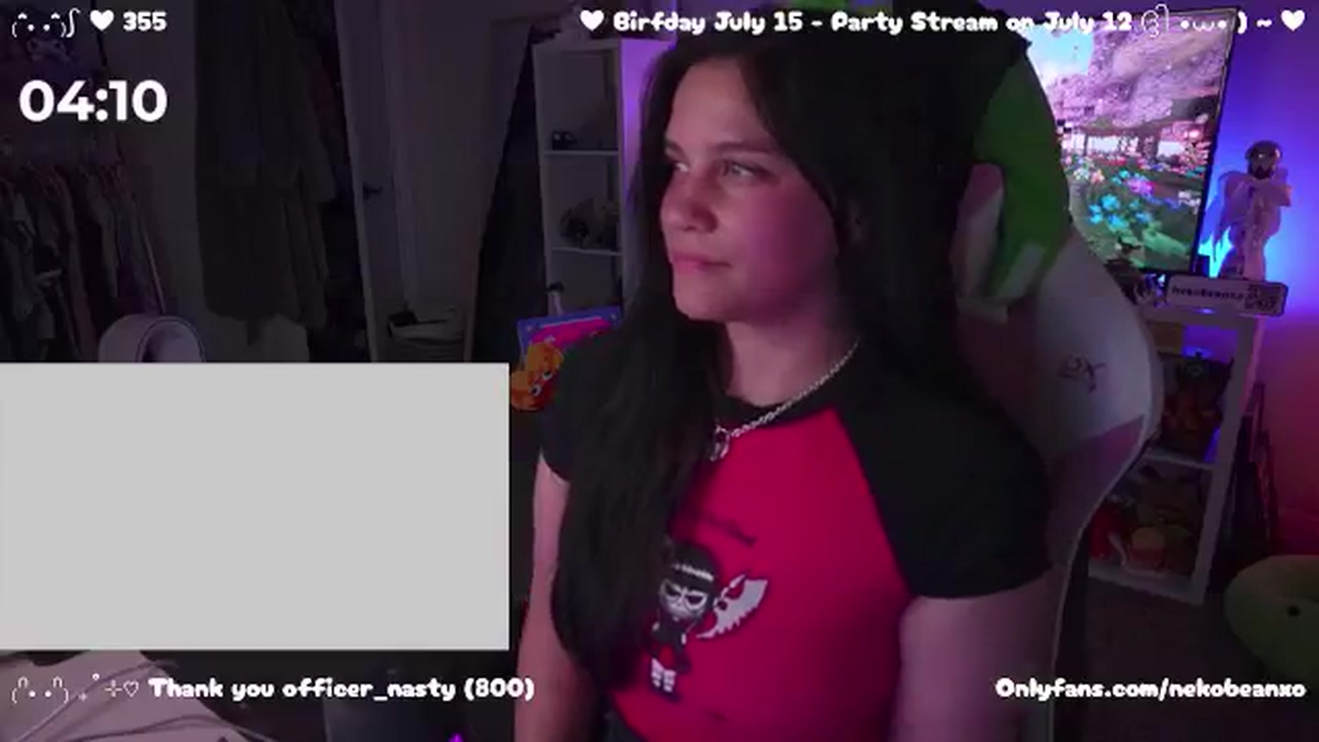 Gallery image thumbnail from Nekobeanxo's myfreecams stream on, 07/11/2025, 05:43 image 18 of 20