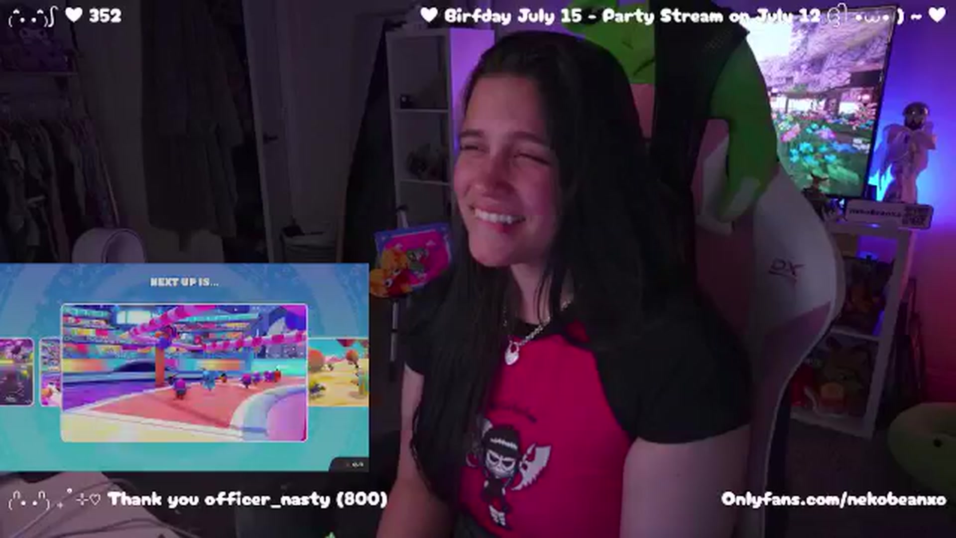 Gallery image thumbnail from Nekobeanxo's myfreecams stream on, 07/11/2025, 05:43 image 19 of 20