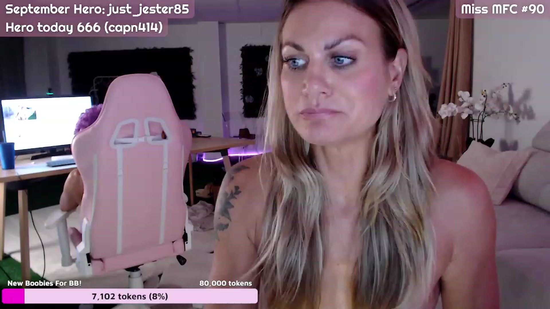 Gallery image thumbnail from NewBoobies4BB's myfreecams stream on, 09/04/2023, 22:32 image 6 of 20