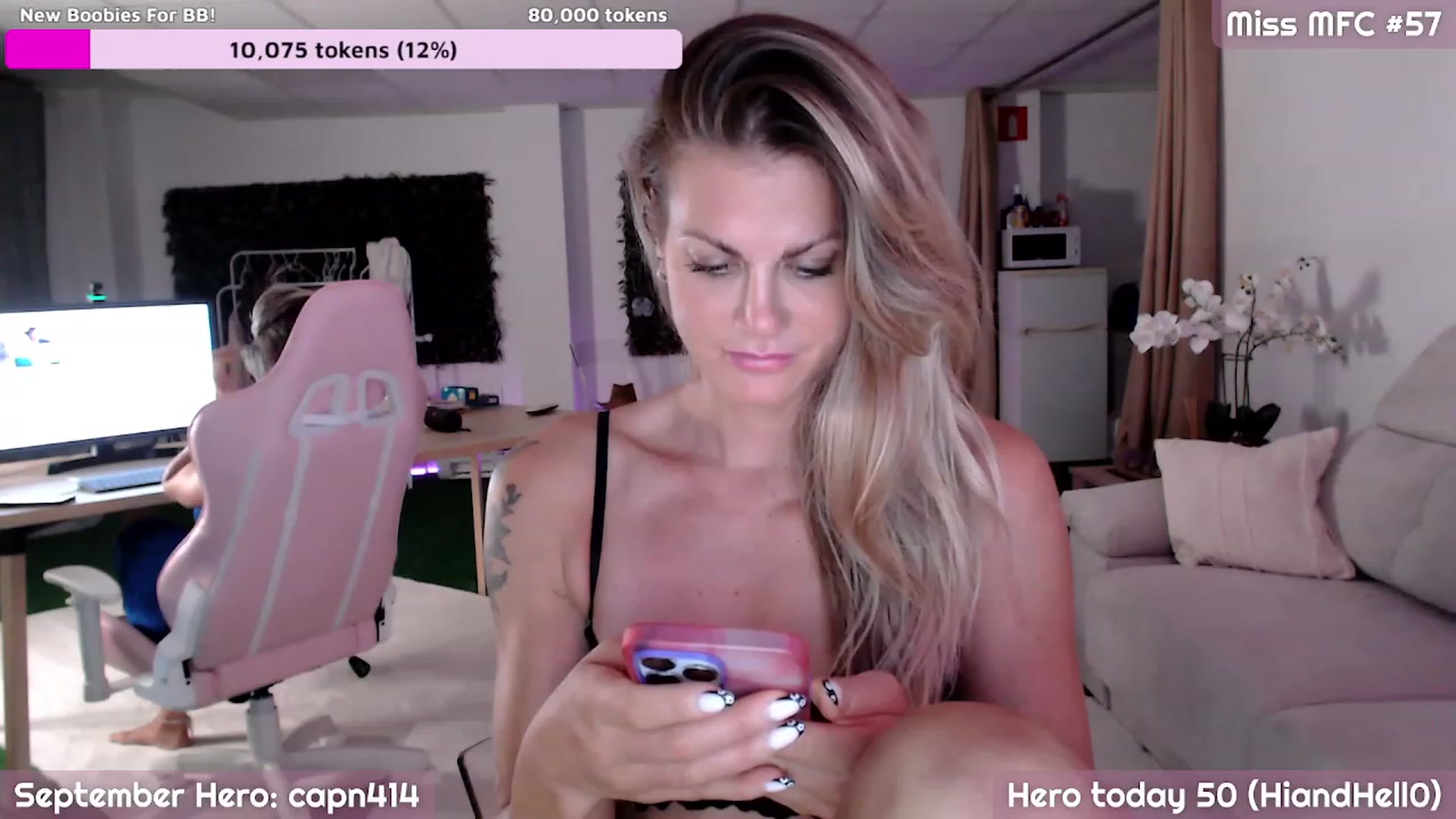 Gallery image thumbnail from NewBoobies4BB's myfreecams stream on, 09/07/2023, 21:45 image 3 of 20