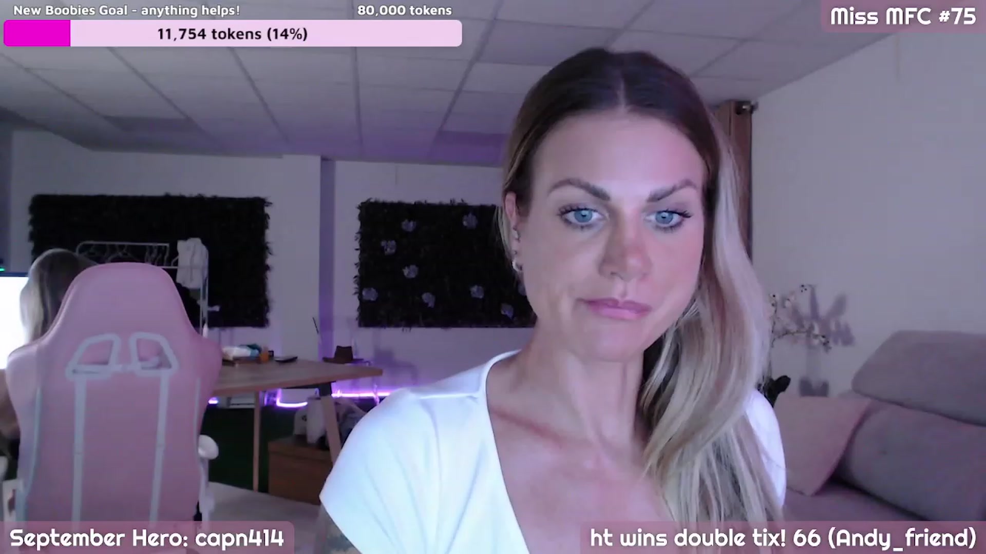 Gallery image thumbnail from NewBoobies4BB's myfreecams stream on, 09/12/2023, 20:48 image 6 of 20