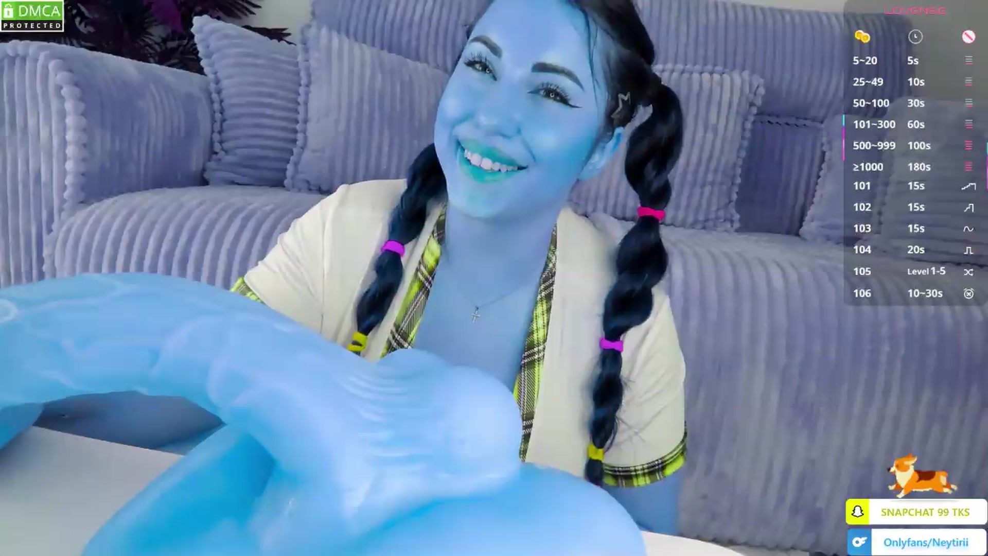 Gallery image thumbnail from Neytirii's myfreecams stream on, 05/22/2026, 11:46 image 16 of 20