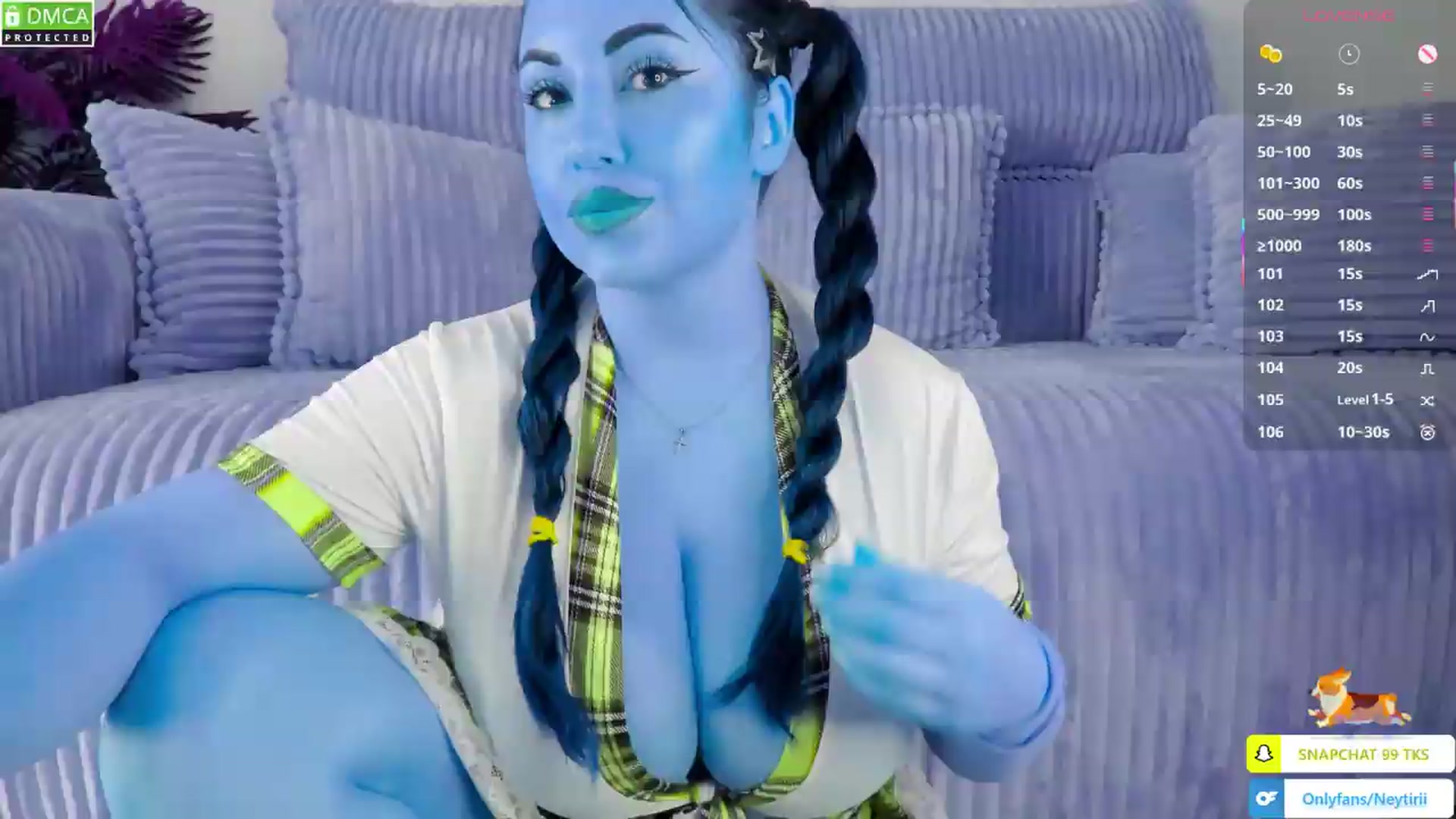 Gallery image thumbnail from Neytirii's myfreecams stream on, 05/22/2026, 11:46 image 7 of 20