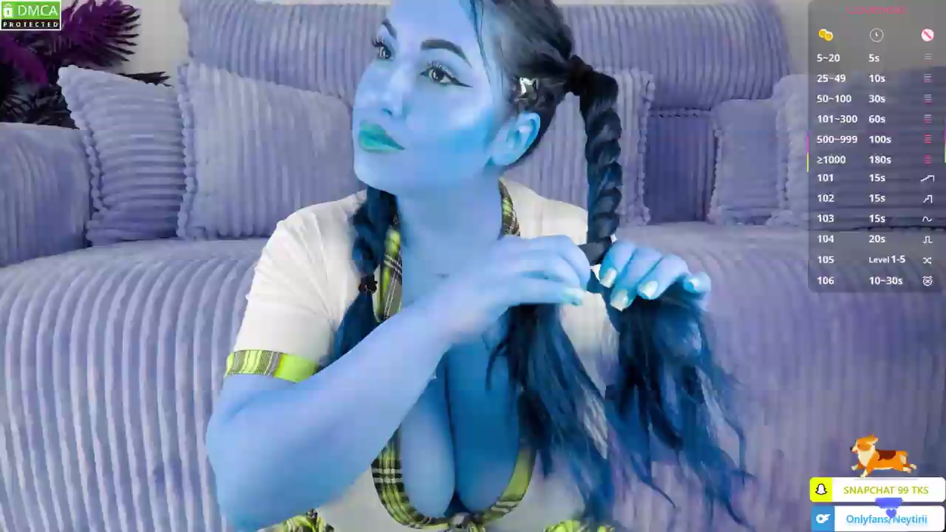 Gallery image thumbnail from Neytirii's myfreecams stream on, 05/22/2026, 11:46 image 6 of 20
