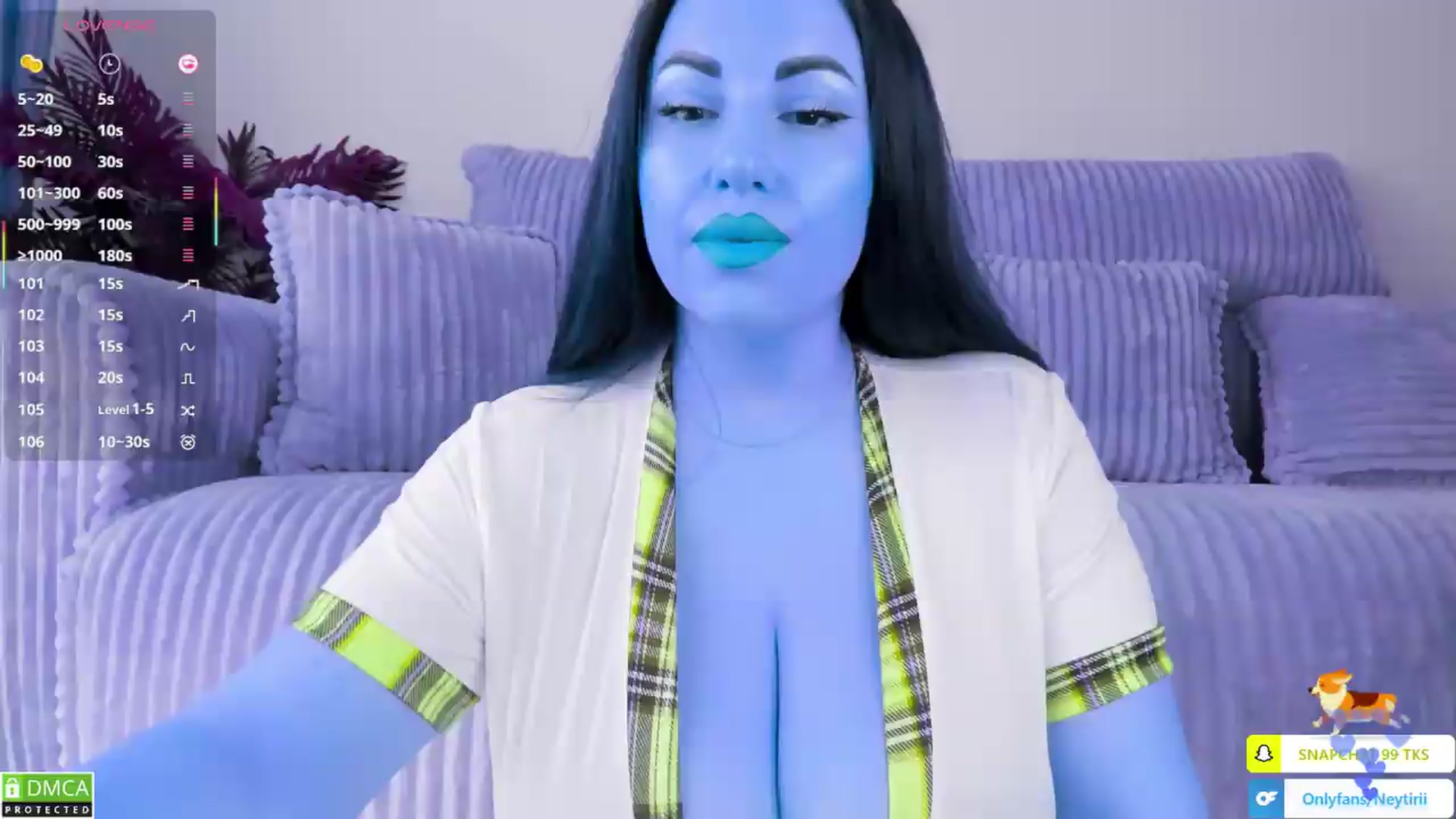 Gallery image thumbnail from Neytirii's myfreecams stream on, 06/02/2026, 09:04 image 20 of 20