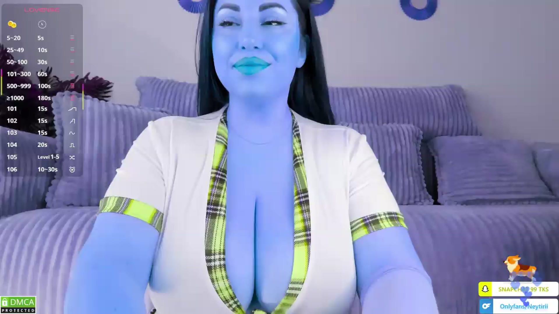 Gallery image thumbnail from Neytirii's myfreecams stream on, 06/02/2026, 09:04 image 1 of 20