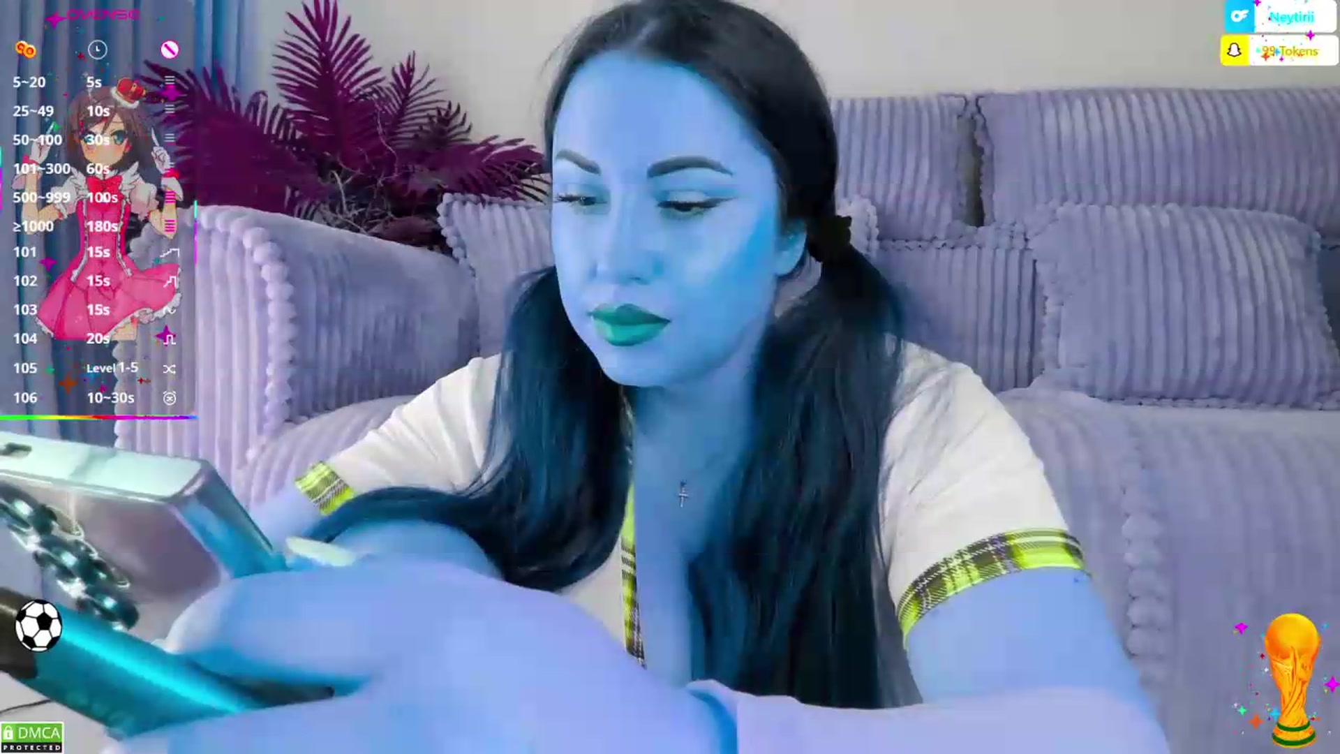 Gallery image thumbnail from Neytirii's myfreecams stream on, 06/15/2026, 09:52 image 6 of 20