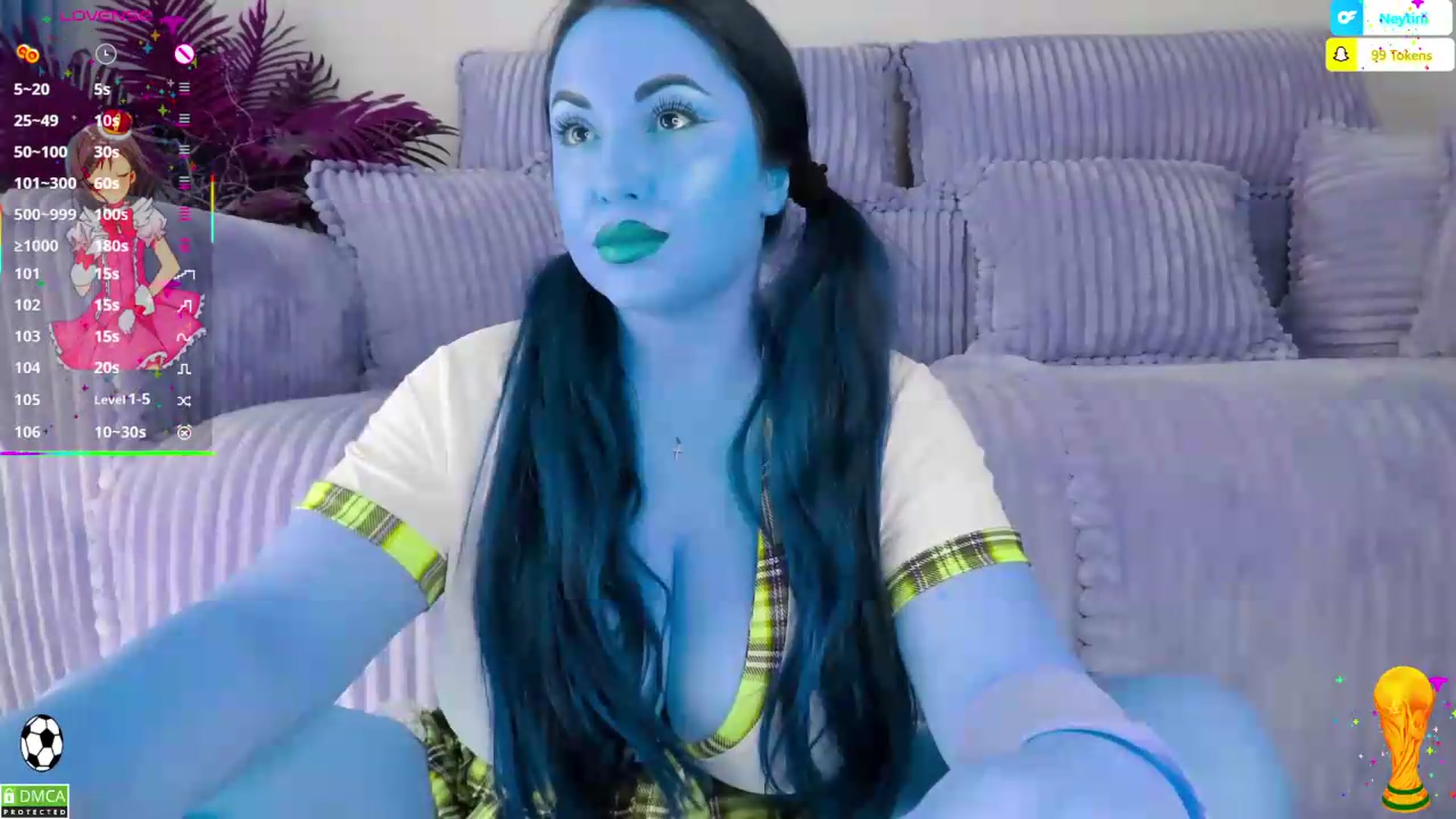 Gallery image thumbnail from Neytirii's myfreecams stream on, 06/15/2026, 09:52 image 5 of 20