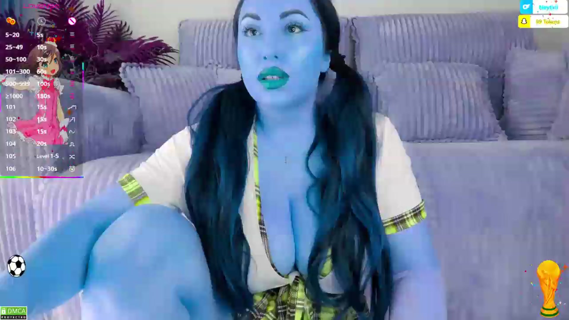 Gallery image thumbnail from Neytirii's myfreecams stream on, 06/15/2026, 09:52 image 2 of 20