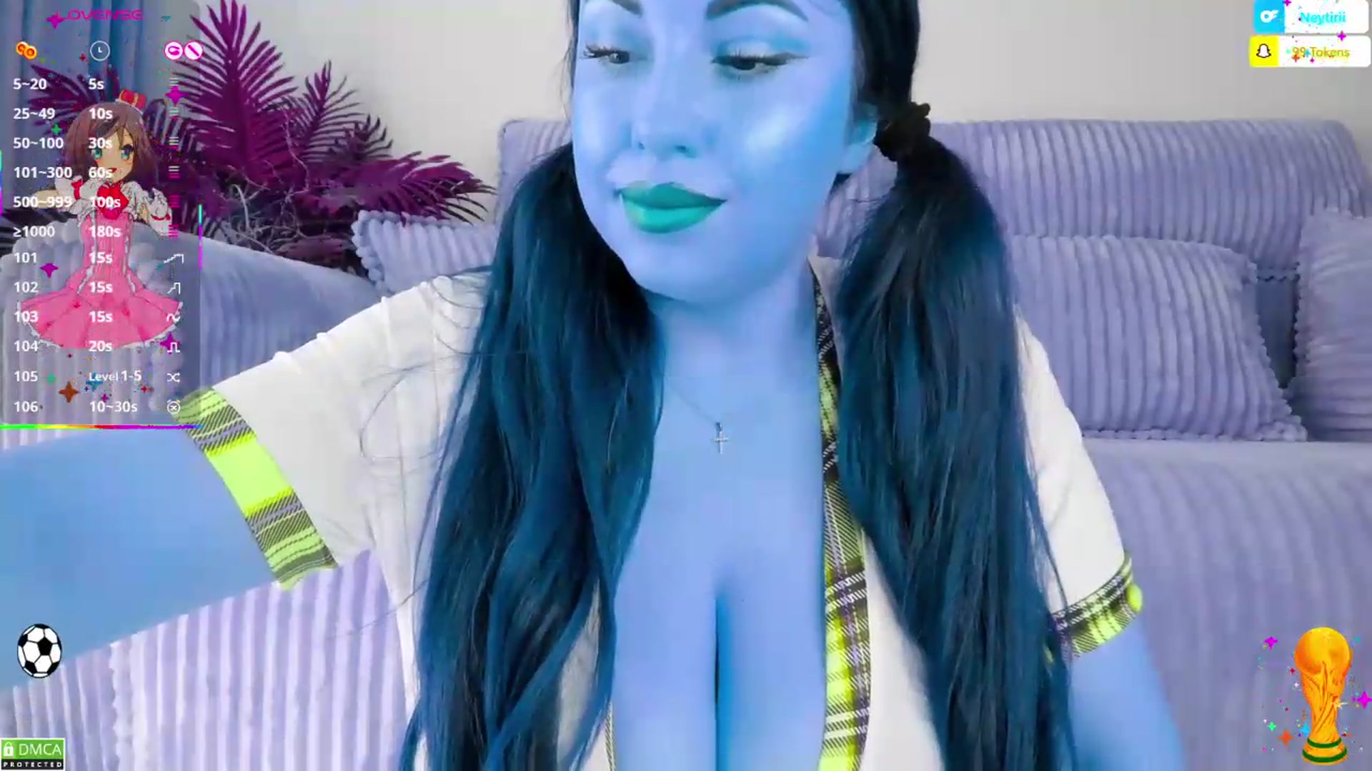 Gallery image thumbnail from Neytirii's myfreecams stream on, 06/15/2026, 09:52 image 14 of 20