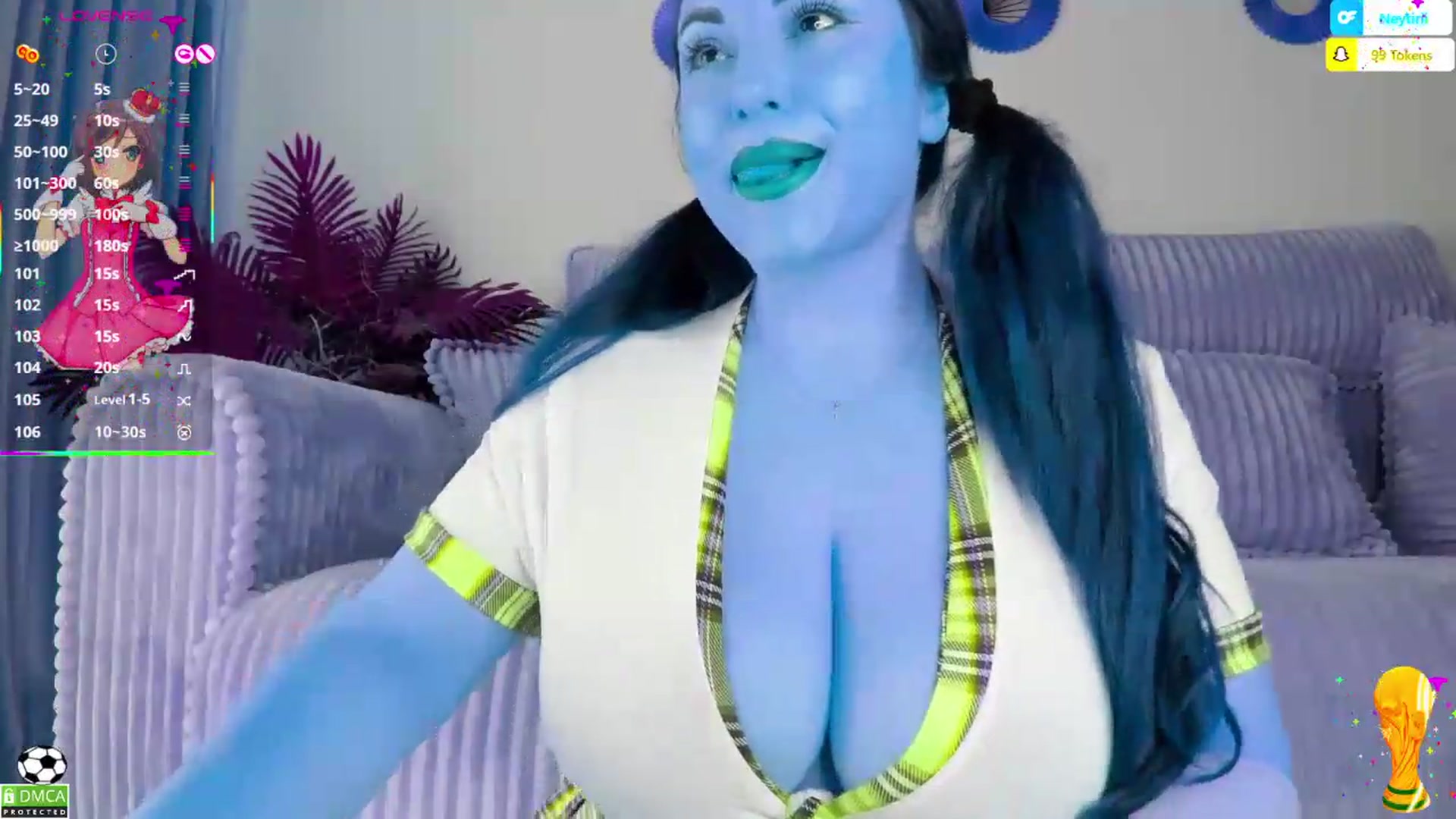 Gallery image thumbnail from Neytirii's myfreecams stream on, 06/15/2026, 09:52 image 13 of 20
