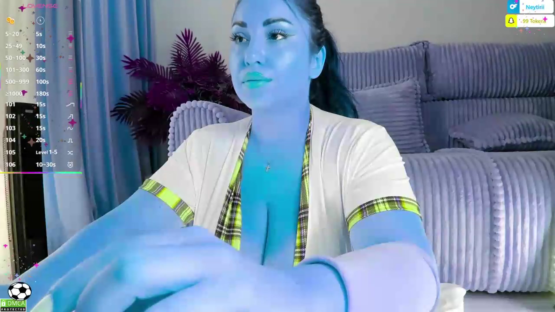 Gallery image thumbnail from Neytirii's myfreecams stream on, 06/25/2026, 15:07 image 3 of 20