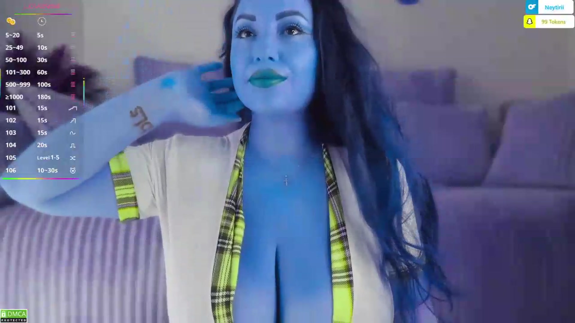 Gallery image thumbnail from Neytirii's myfreecams stream on, 07/20/2026, 09:02 image 6 of 20