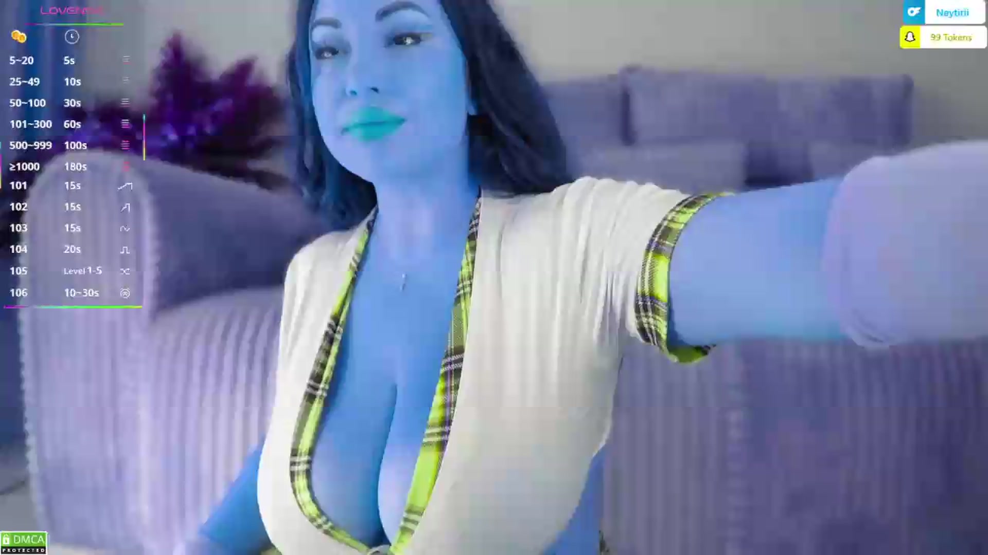 Gallery image thumbnail from Neytirii's myfreecams stream on, 07/22/2026, 10:32 image 1 of 20