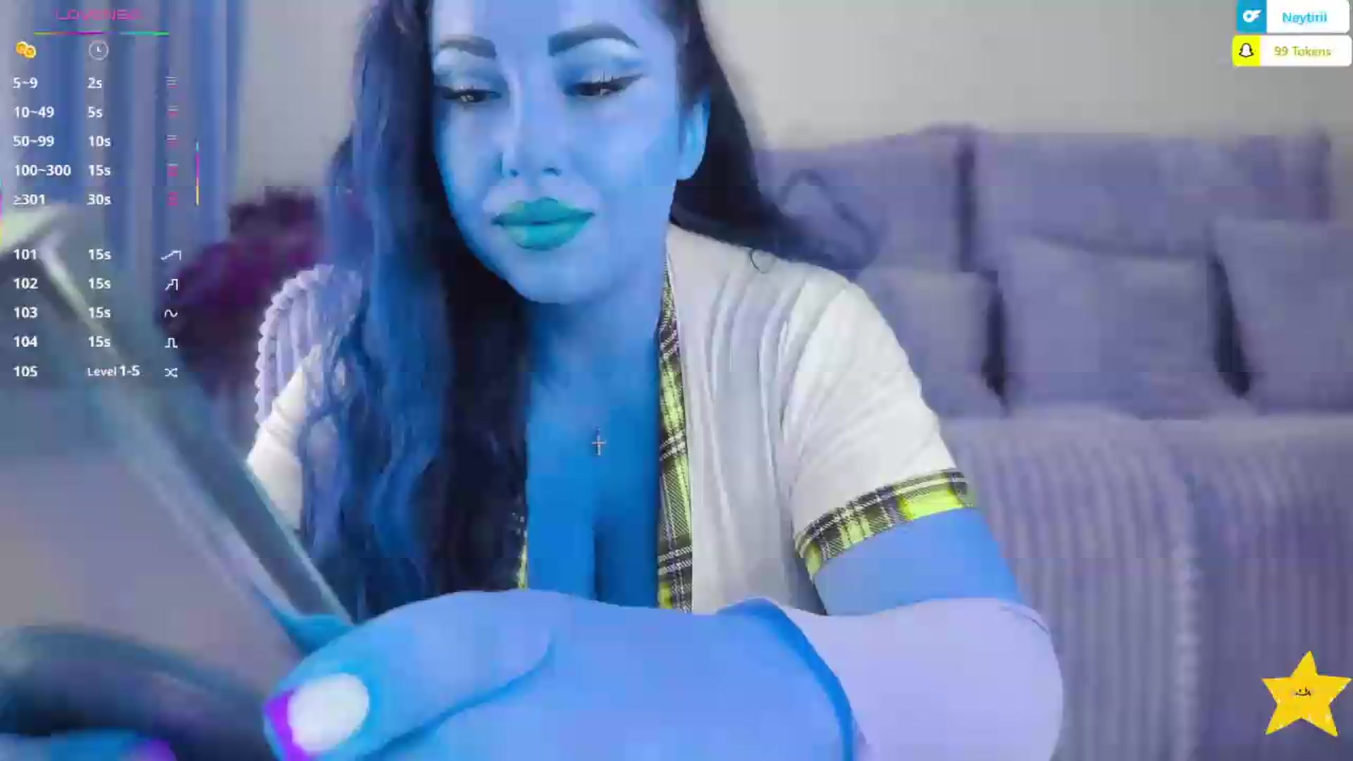 Gallery image thumbnail from Neytirii's myfreecams stream on, 08/07/2026, 10:33 image 1 of 20