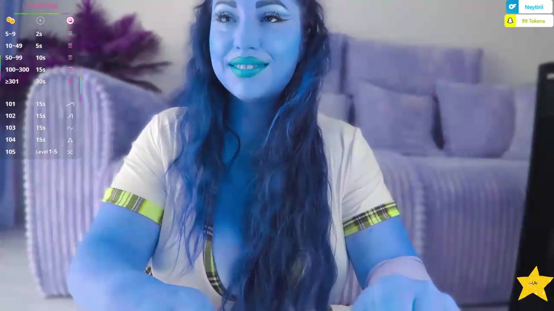 Gallery image thumbnail from Neytirii's myfreecams stream on, 08/07/2026, 10:33 image 20 of 20