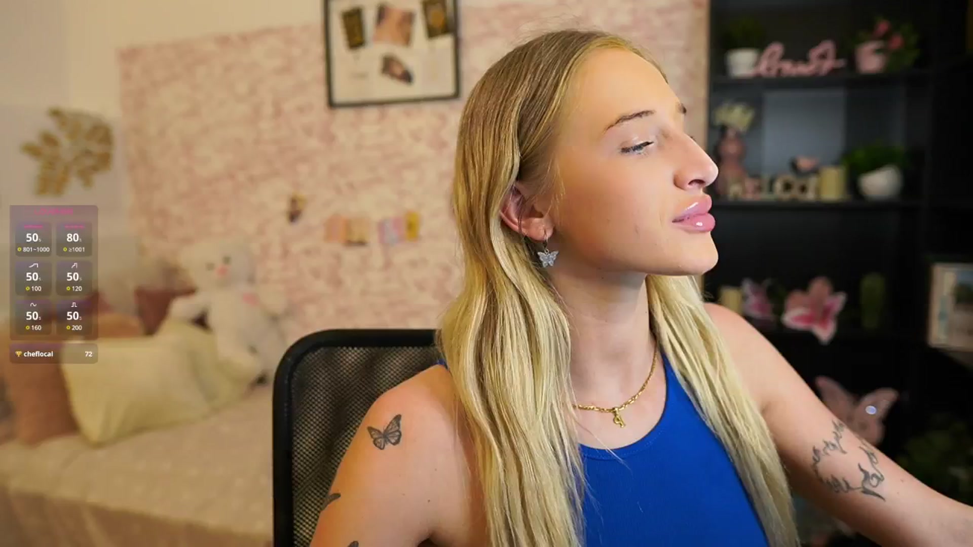 Gallery image thumbnail from NicoletteShea's myfreecams stream on, 04/30/2025, 13:39 image 1 of 20