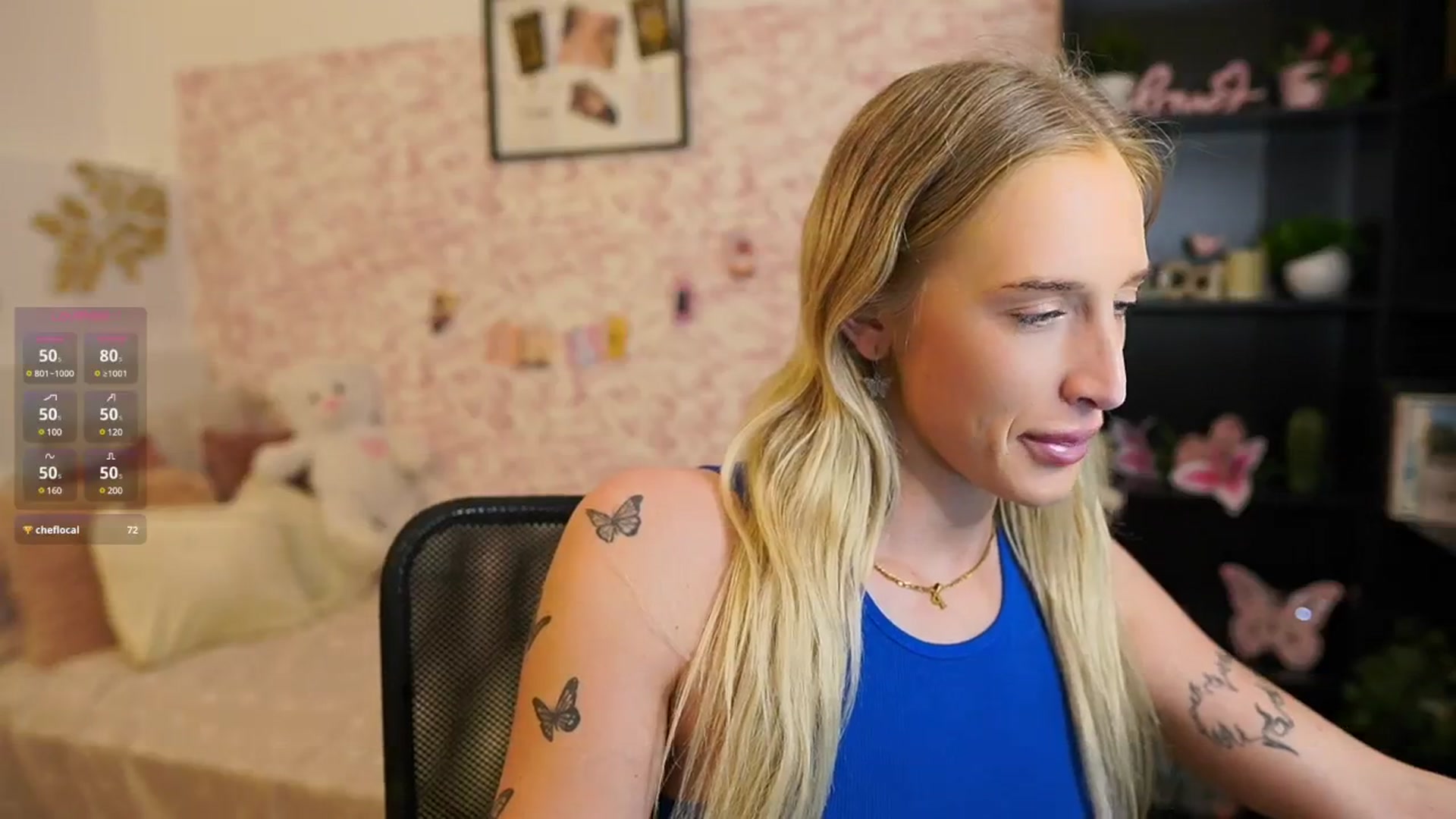 Gallery image thumbnail from NicoletteShea's myfreecams stream on, 04/30/2025, 13:39 image 6 of 20