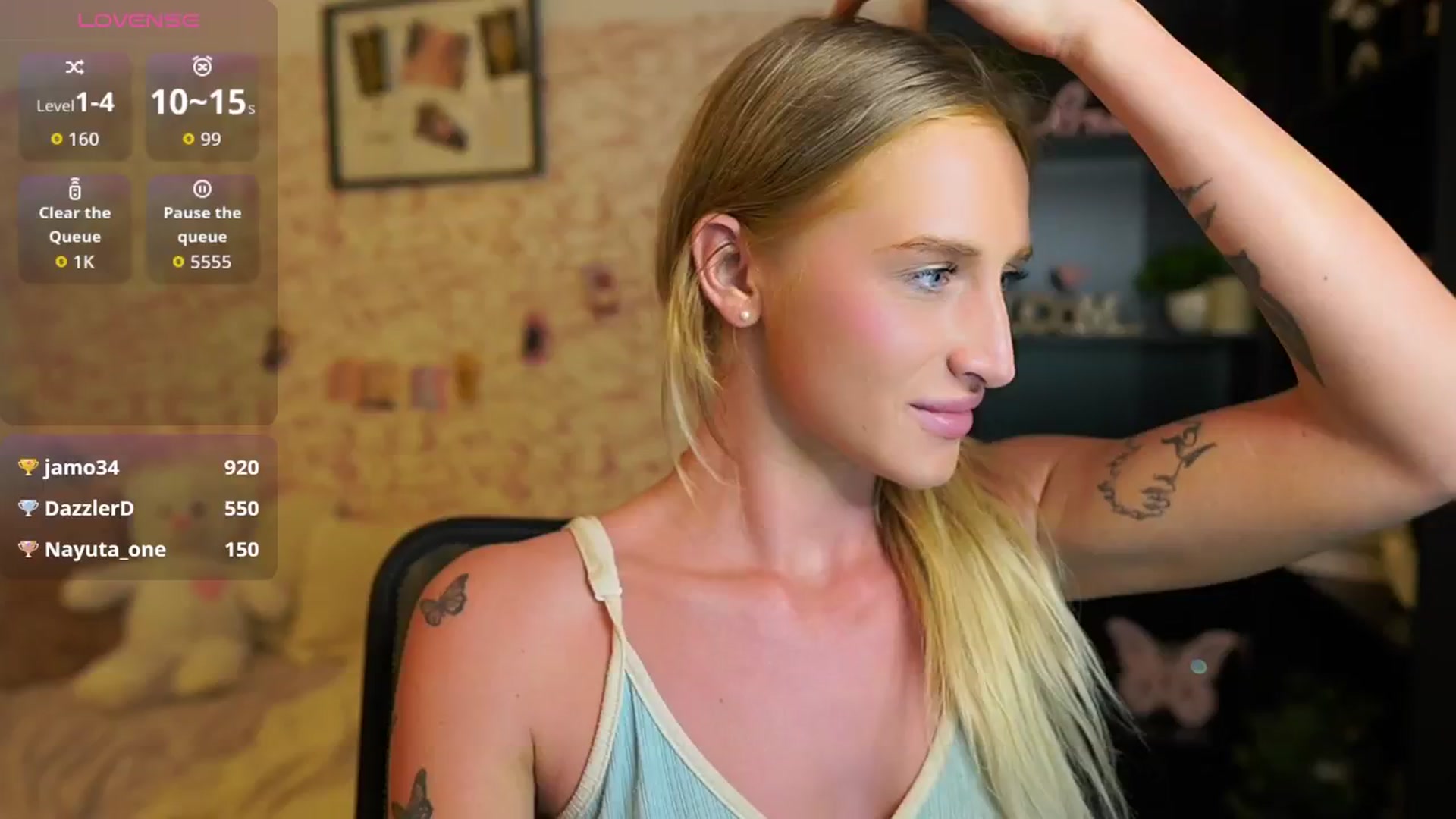 Gallery image thumbnail from NicoletteShea's myfreecams stream on, 08/20/2025, 17:58 image 6 of 20