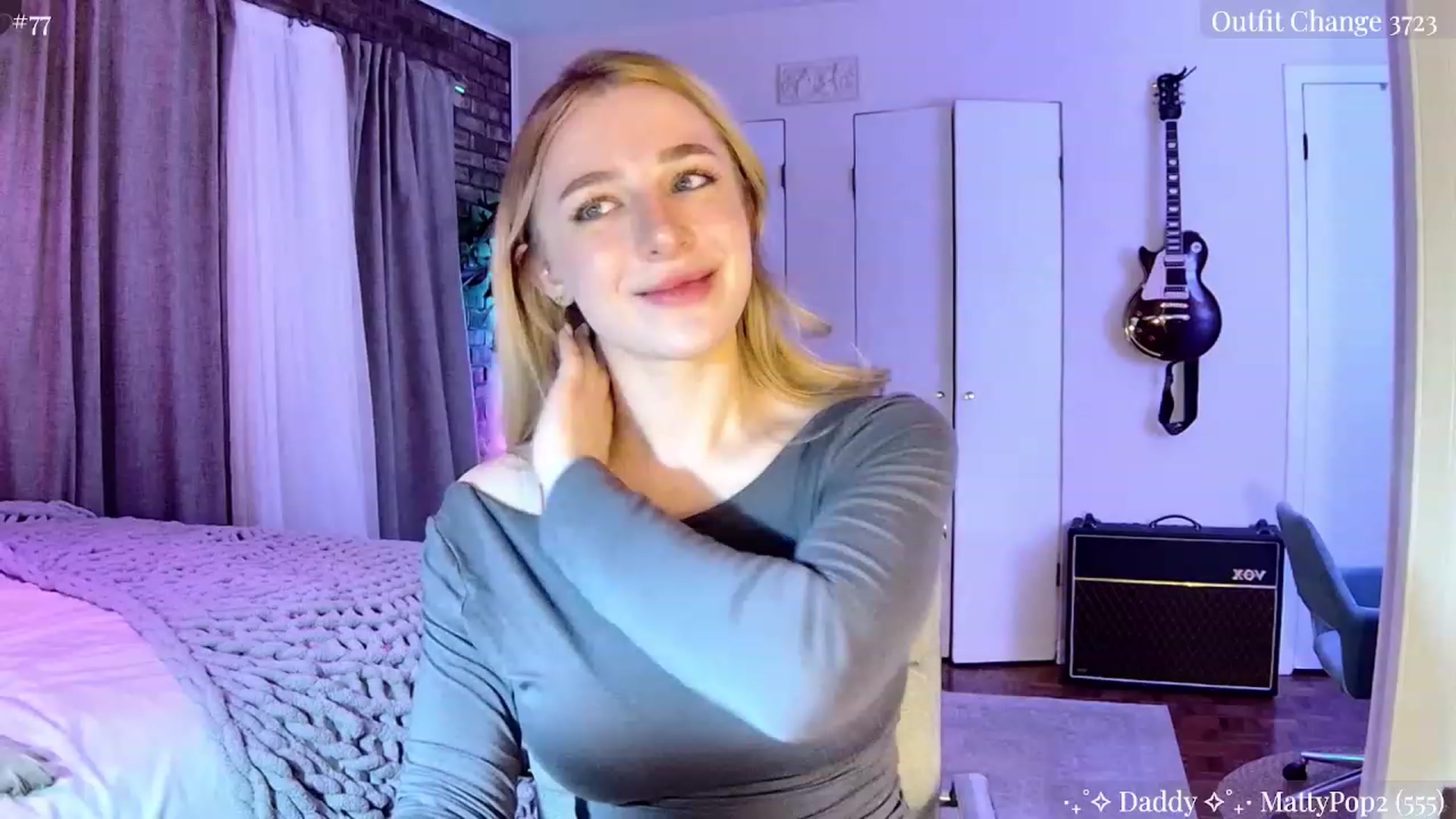 Gallery image thumbnail from NightSky's myfreecams stream on, 01/03/2024, 02:06 image 16 of 20