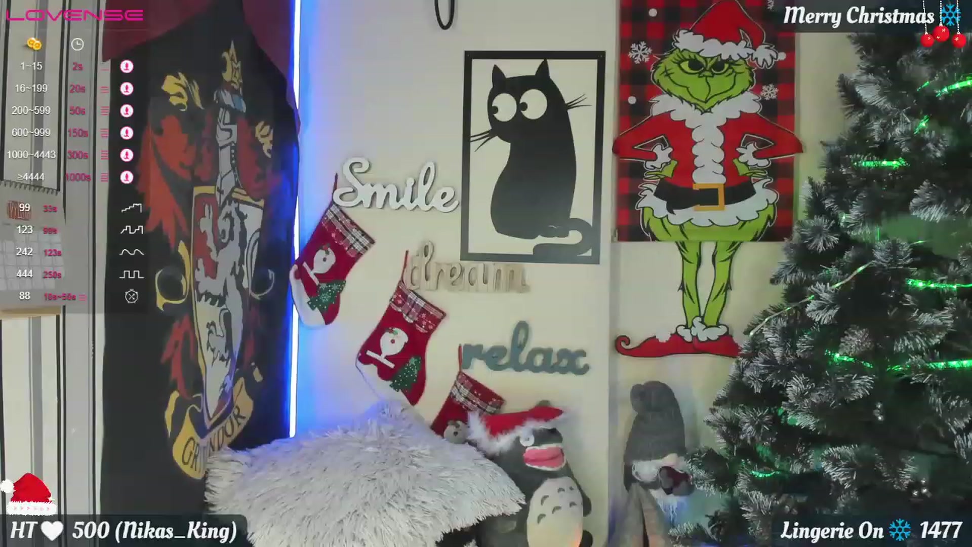 Gallery image thumbnail from Nika_Cakes's myfreecams stream on, 12/27/2022, 21:07 image 6 of 20