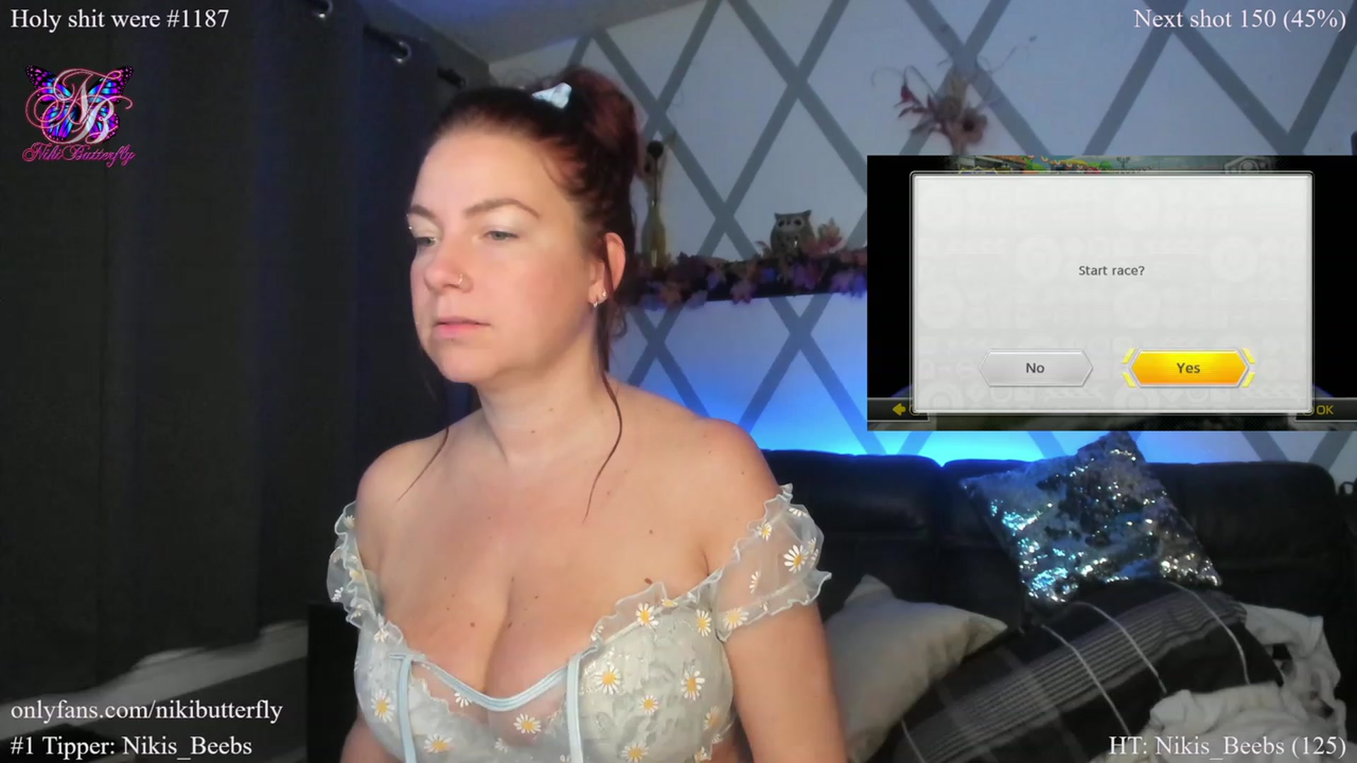 Gallery image thumbnail from Nikibutterfly's myfreecams stream on, 11/25/2022, 03:45 image 5 of 20