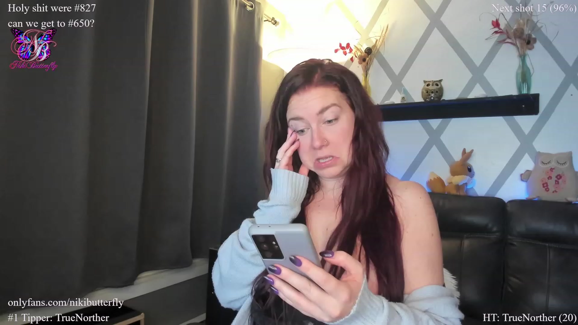 Gallery image thumbnail from Nikibutterfly's myfreecams stream on, 01/23/2023, 06:14 image 1 of 20