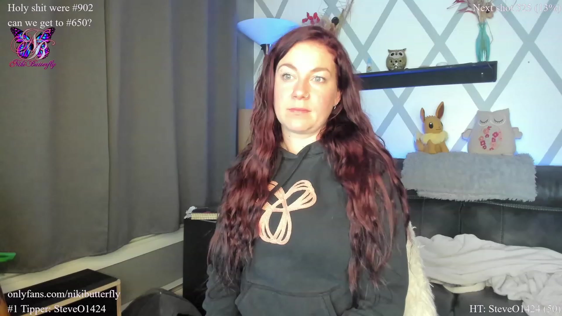 Gallery image thumbnail from Nikibutterfly's myfreecams stream on, 01/26/2023, 04:27 image 18 of 20