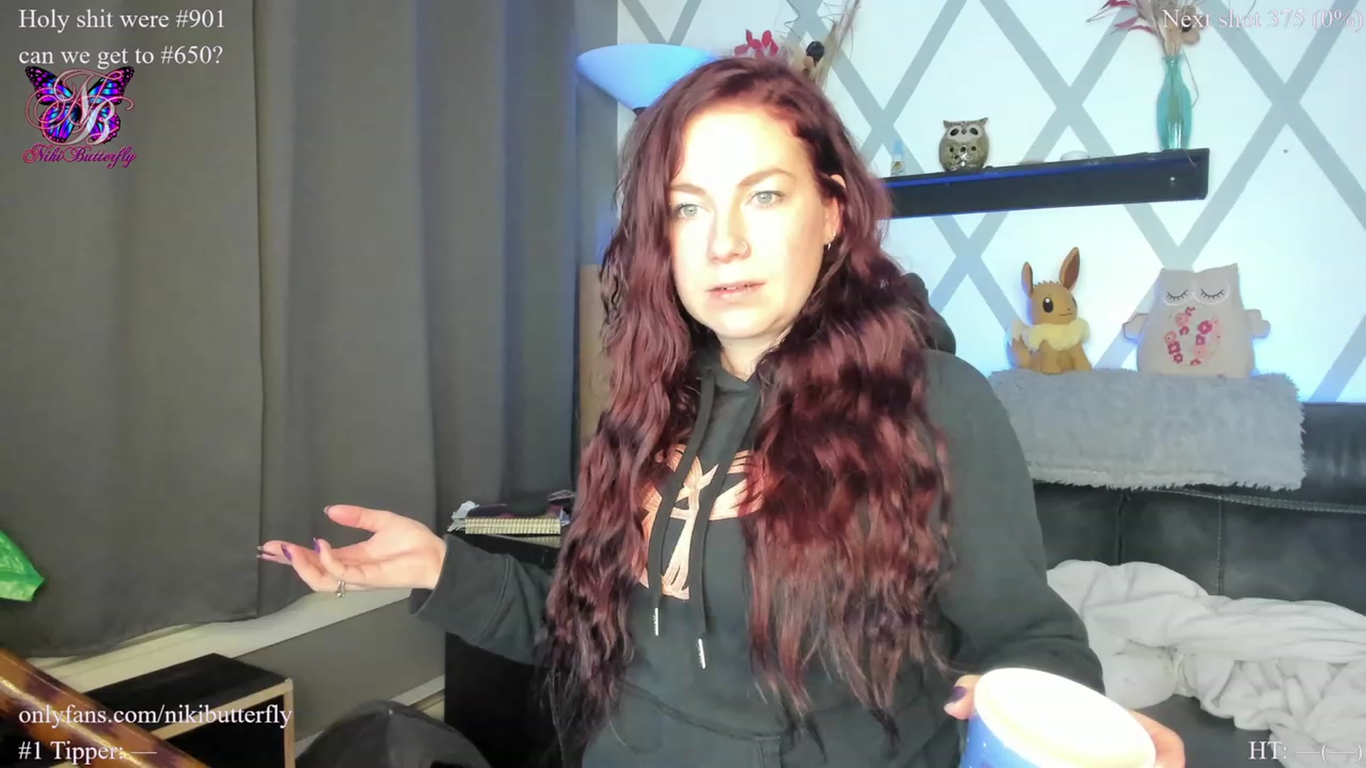 Gallery image thumbnail from Nikibutterfly's myfreecams stream on, 01/26/2023, 04:27 image 12 of 20