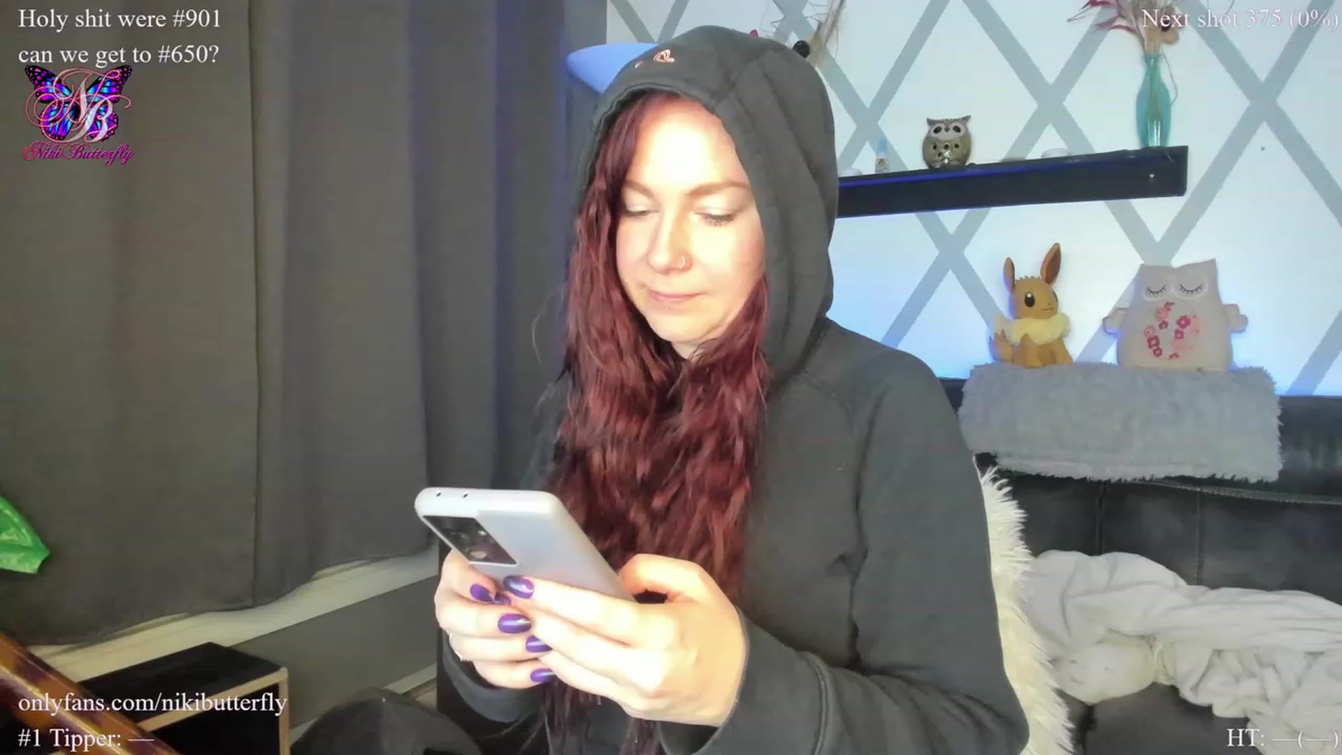 Gallery image thumbnail from Nikibutterfly's myfreecams stream on, 01/26/2023, 04:27 image 11 of 20