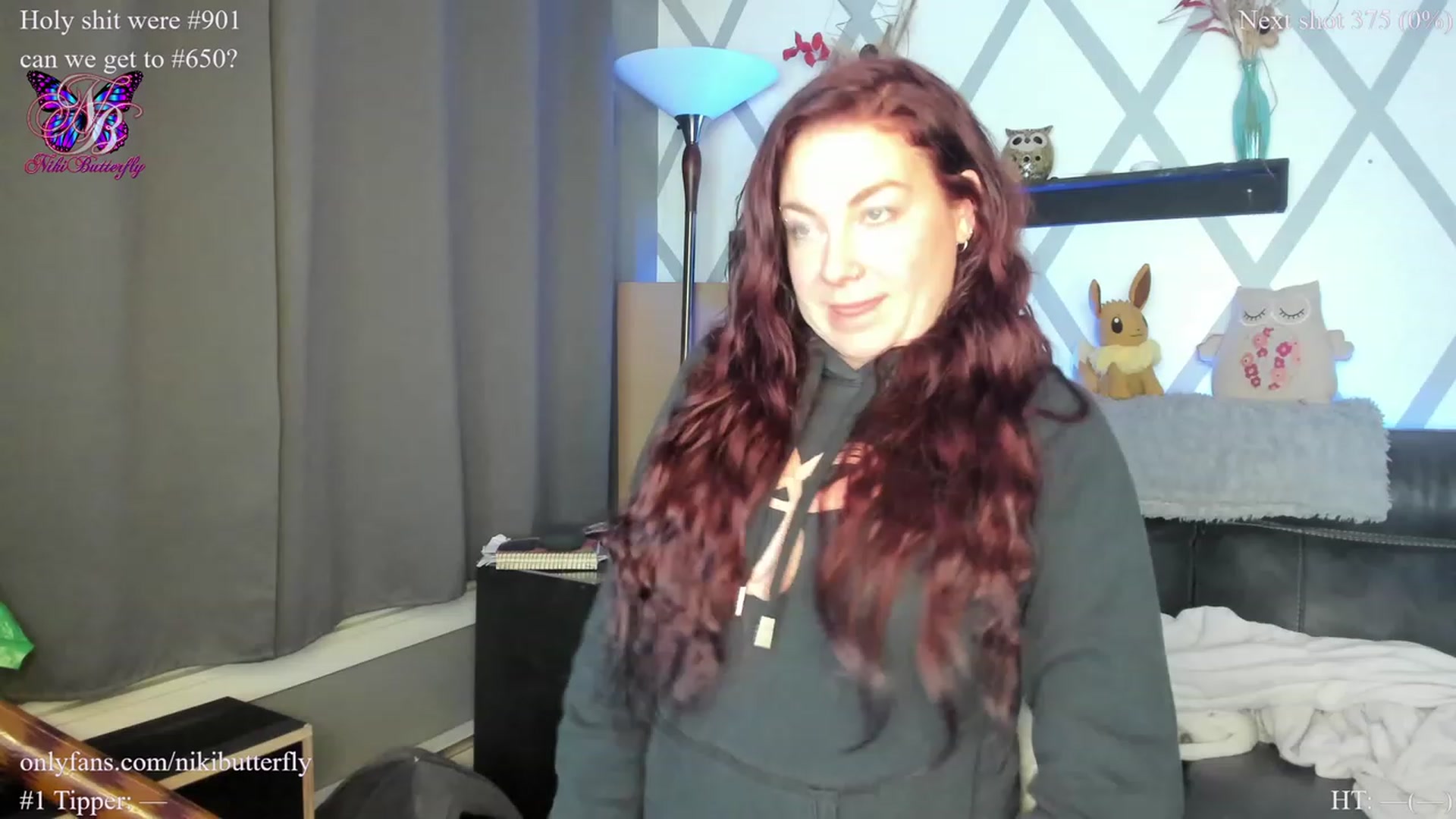 Gallery image thumbnail from Nikibutterfly's myfreecams stream on, 01/26/2023, 04:27 image 14 of 20