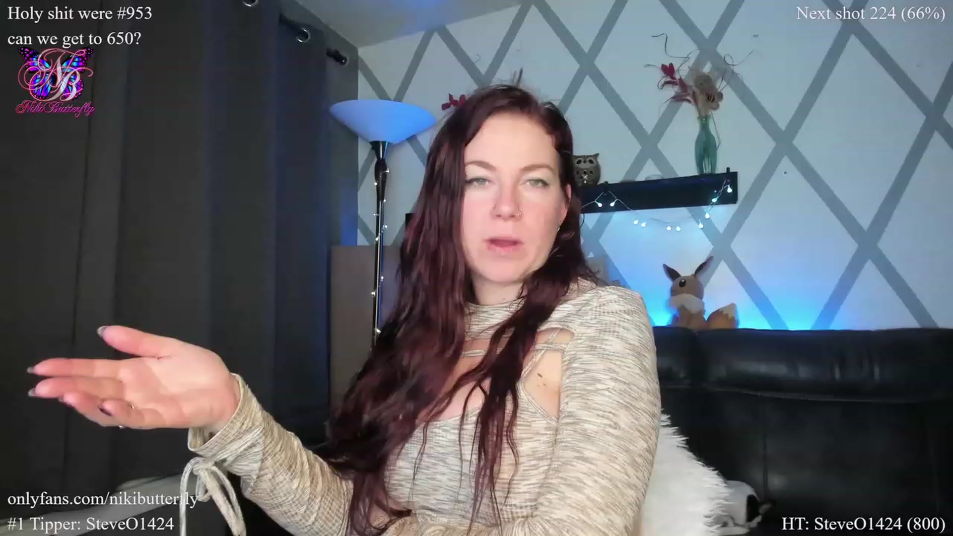 Gallery image thumbnail from Nikibutterfly's myfreecams stream on, 01/29/2023, 10:14 image 16 of 20