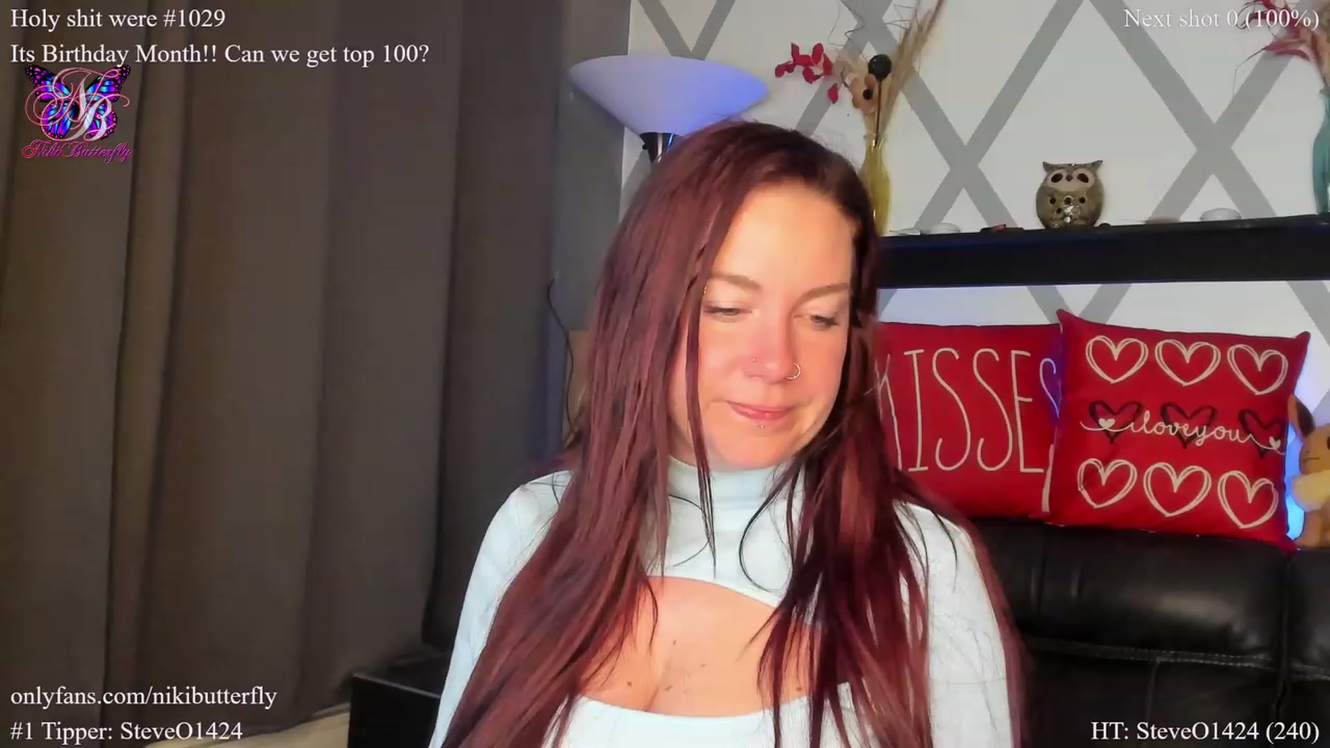 Gallery image thumbnail from Nikibutterfly's myfreecams stream on, 02/13/2023, 04:55 image 11 of 20