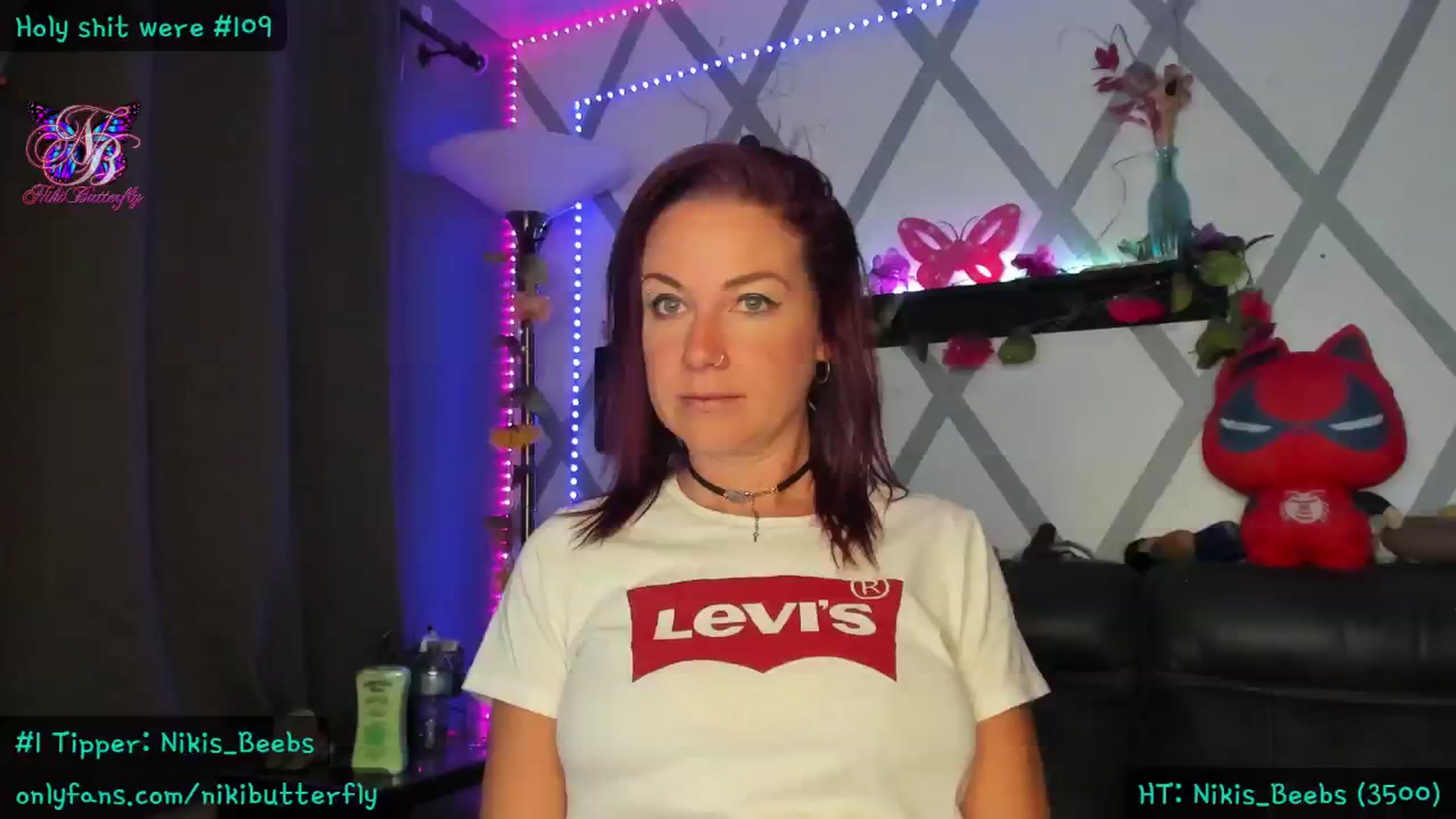 Gallery image thumbnail from Nikibutterfly's myfreecams stream on, 06/09/2024, 05:12 image 17 of 20