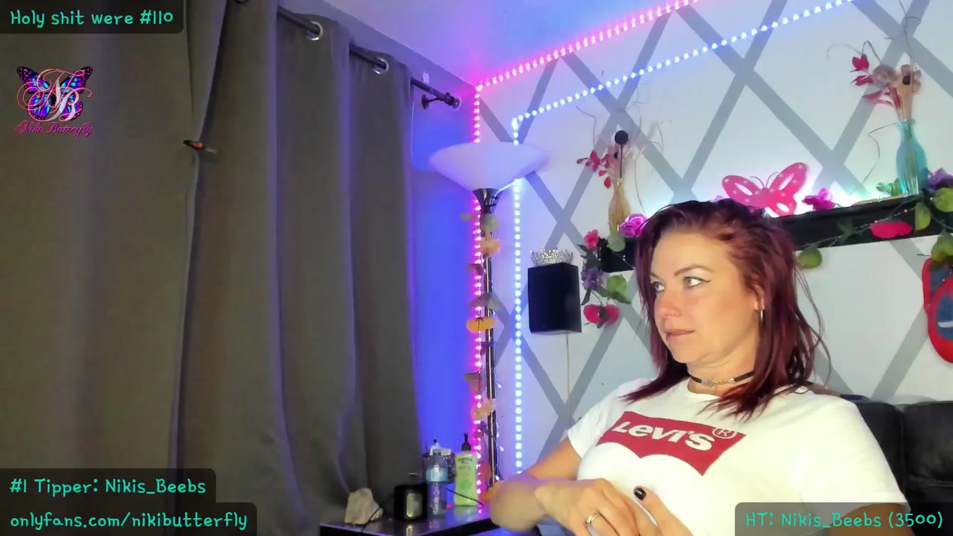 Gallery image thumbnail from Nikibutterfly's myfreecams stream on, 06/09/2024, 05:12 image 4 of 20