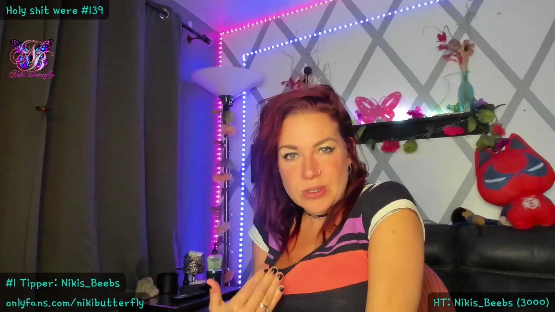 Gallery image thumbnail from Nikibutterfly's myfreecams stream on, 06/11/2024, 04:32 image 17 of 20