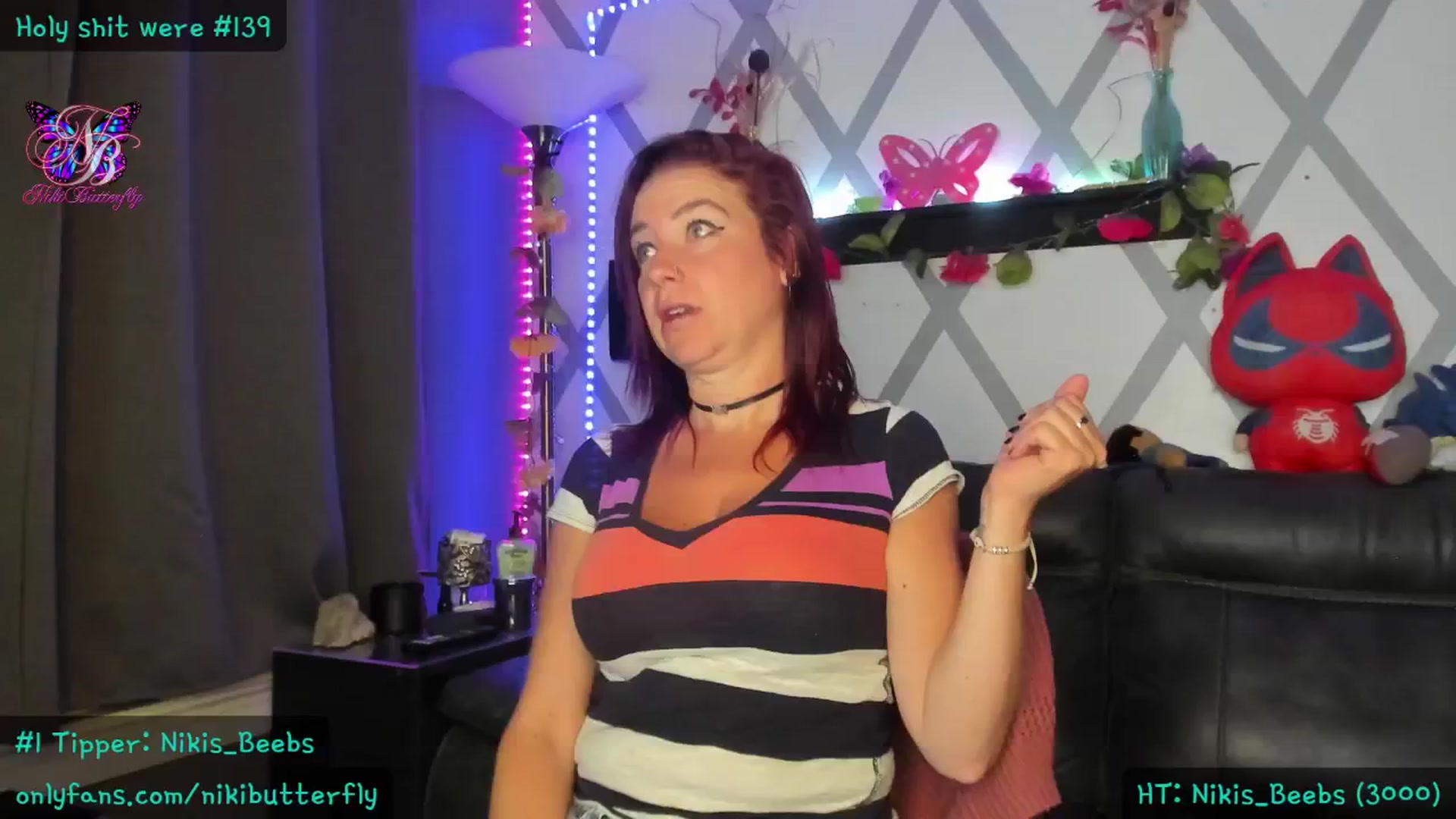 Gallery image thumbnail from Nikibutterfly's myfreecams stream on, 06/11/2024, 04:32 image 5 of 20
