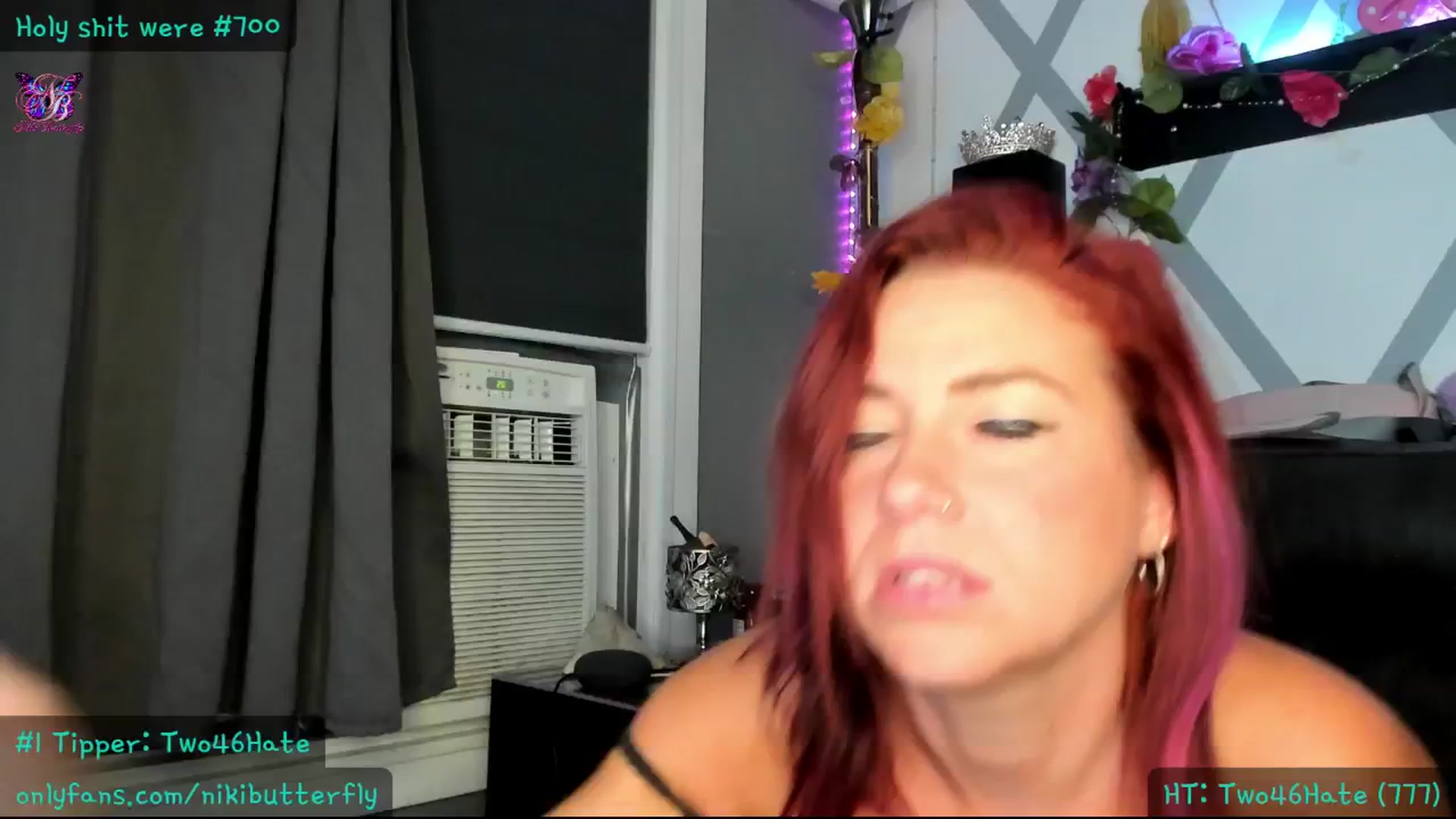 Gallery image thumbnail from Nikibutterfly's myfreecams stream on, 08/04/2024, 08:31 image 14 of 20