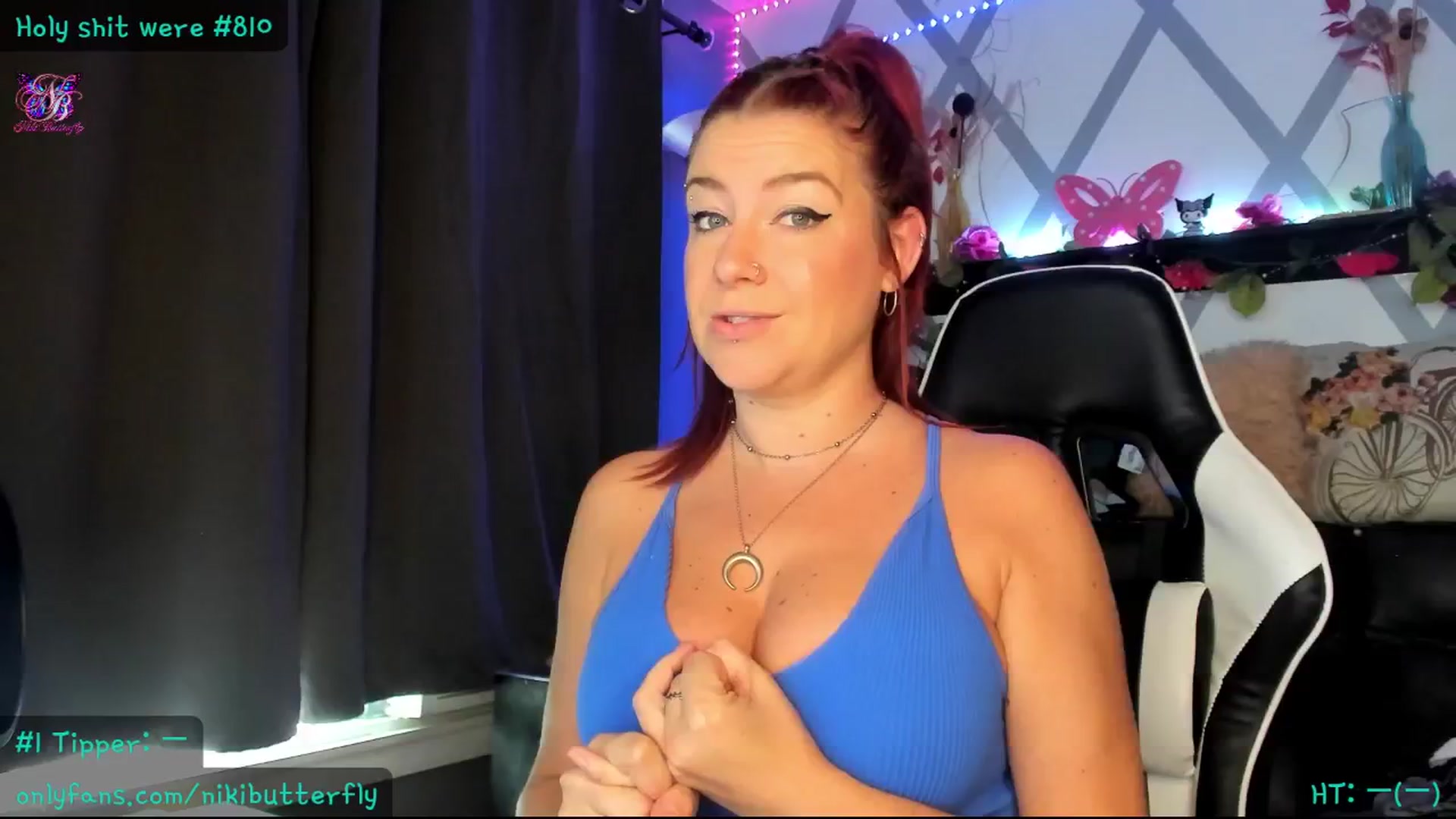 Gallery image thumbnail from Nikibutterfly's myfreecams stream on, 08/20/2024, 16:08 image 1 of 20