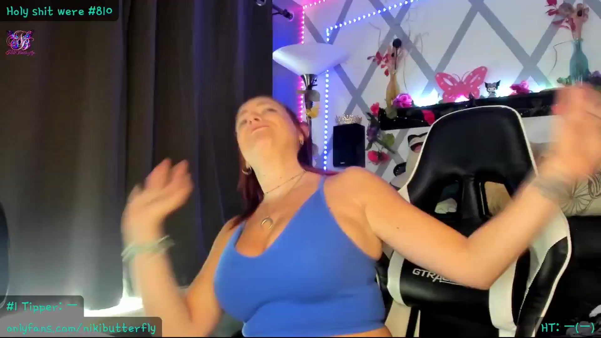 Gallery image thumbnail from Nikibutterfly's myfreecams stream on, 08/20/2024, 16:08 image 4 of 20
