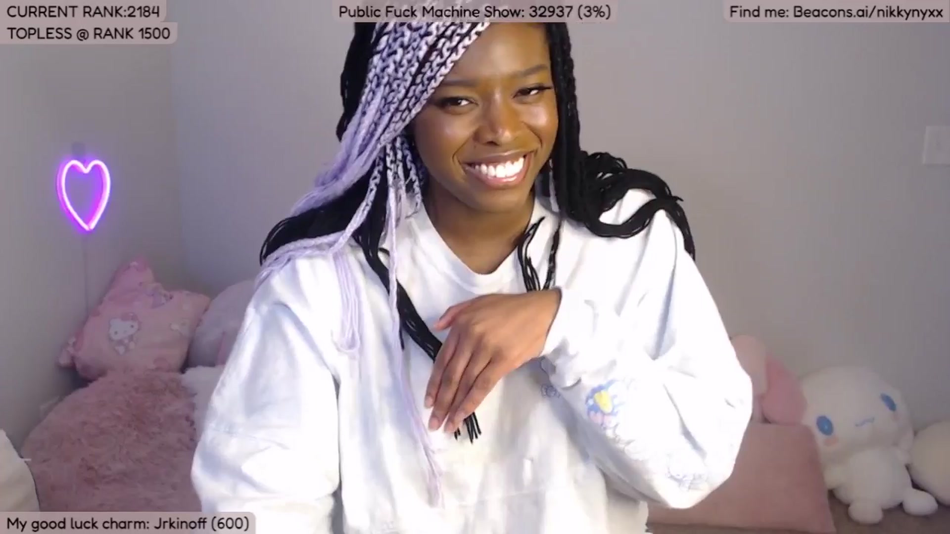 Gallery image thumbnail from NikkyNyxx's myfreecams stream on, 03/25/2024, 05:59 image 1 of 20