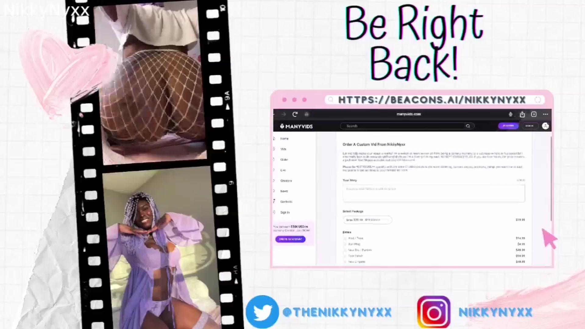 Gallery image thumbnail from NikkyNyxx's myfreecams stream on, 05/19/2024, 22:14 image 19 of 20
