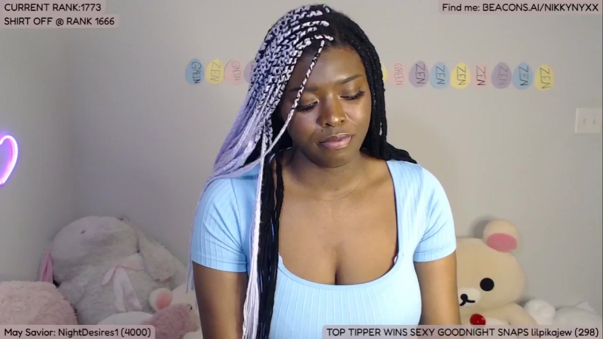 Gallery image thumbnail from NikkyNyxx's myfreecams stream on, 05/28/2024, 08:29 image 19 of 20