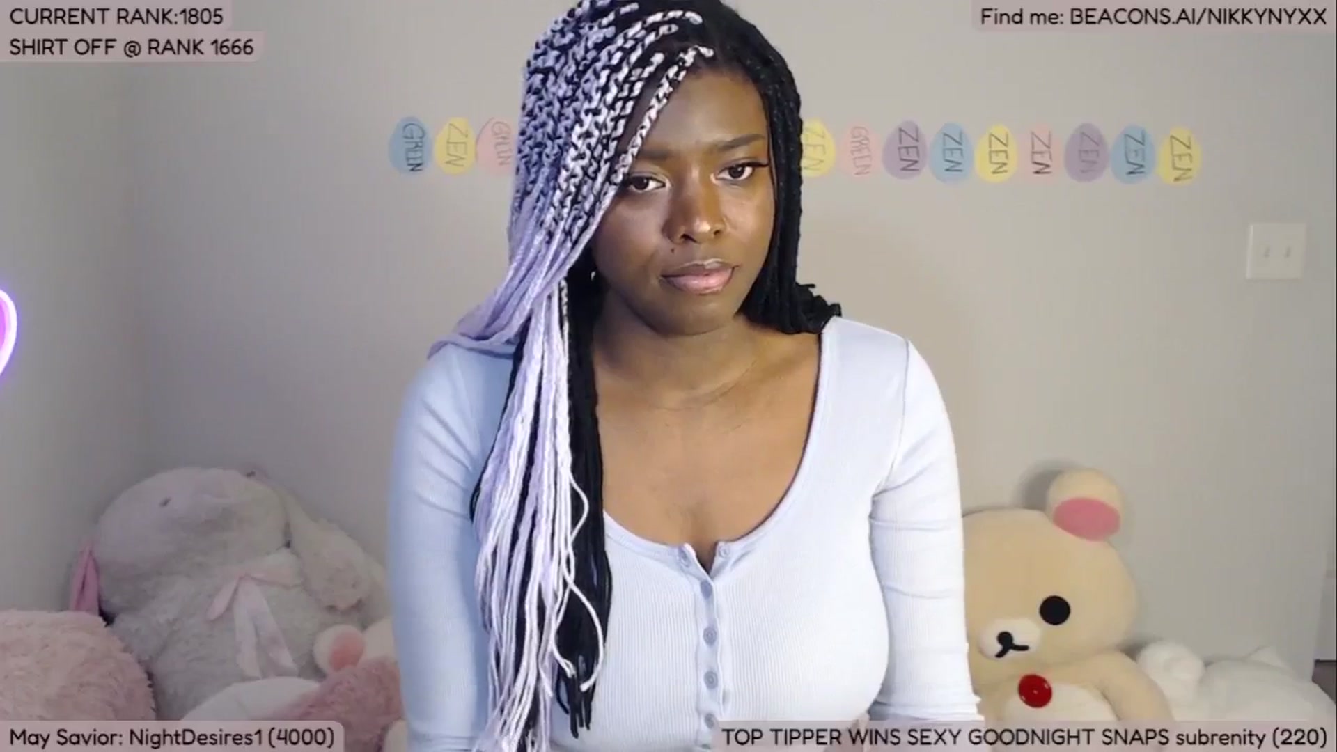 Gallery image thumbnail from NikkyNyxx's myfreecams stream on, 05/28/2024, 08:29 image 5 of 20