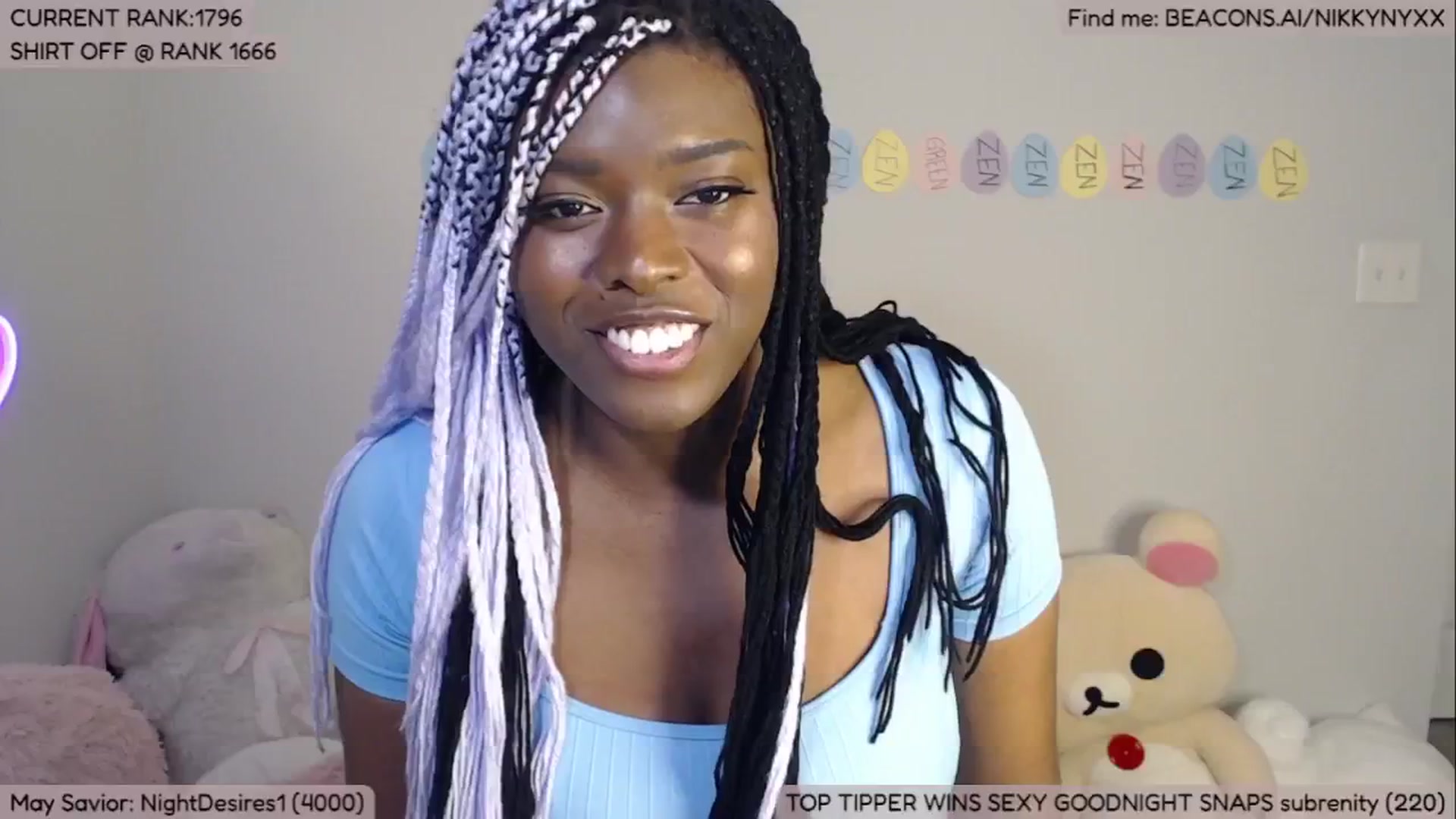 Gallery image thumbnail from NikkyNyxx's myfreecams stream on, 05/28/2024, 08:29 image 10 of 20