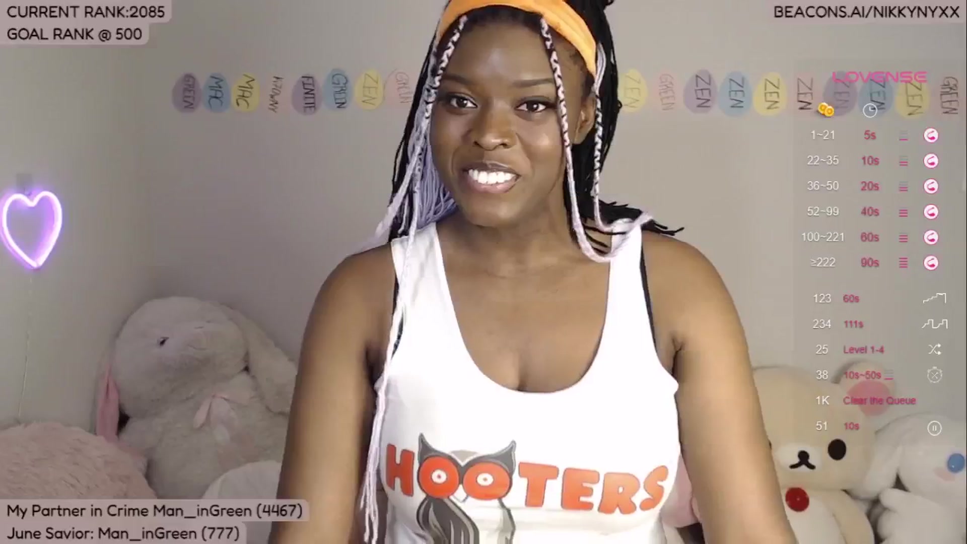 Gallery image thumbnail from NikkyNyxx's myfreecams stream on, 06/08/2024, 08:08 image 15 of 20